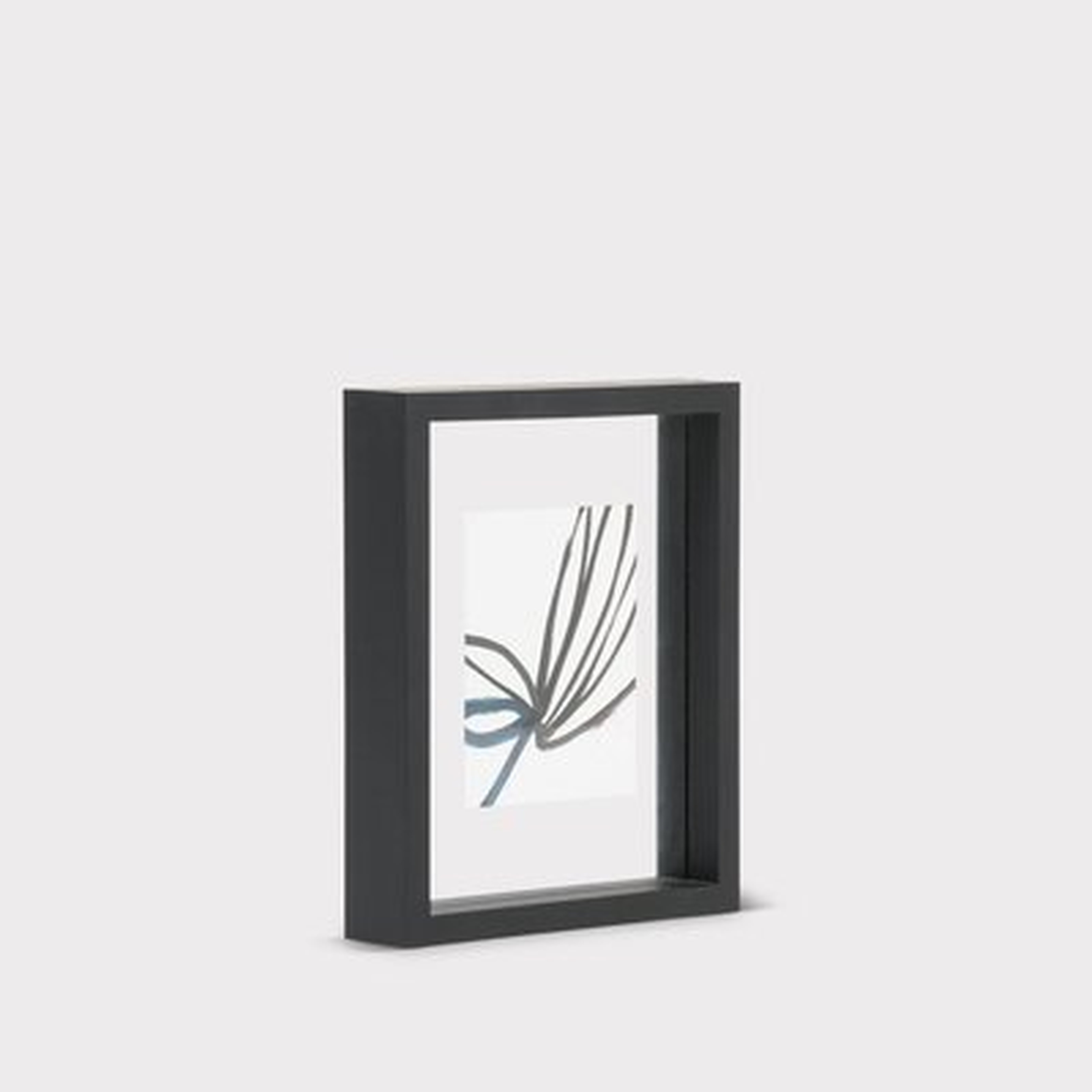 Luiz Wood Floater Frame - AllModern