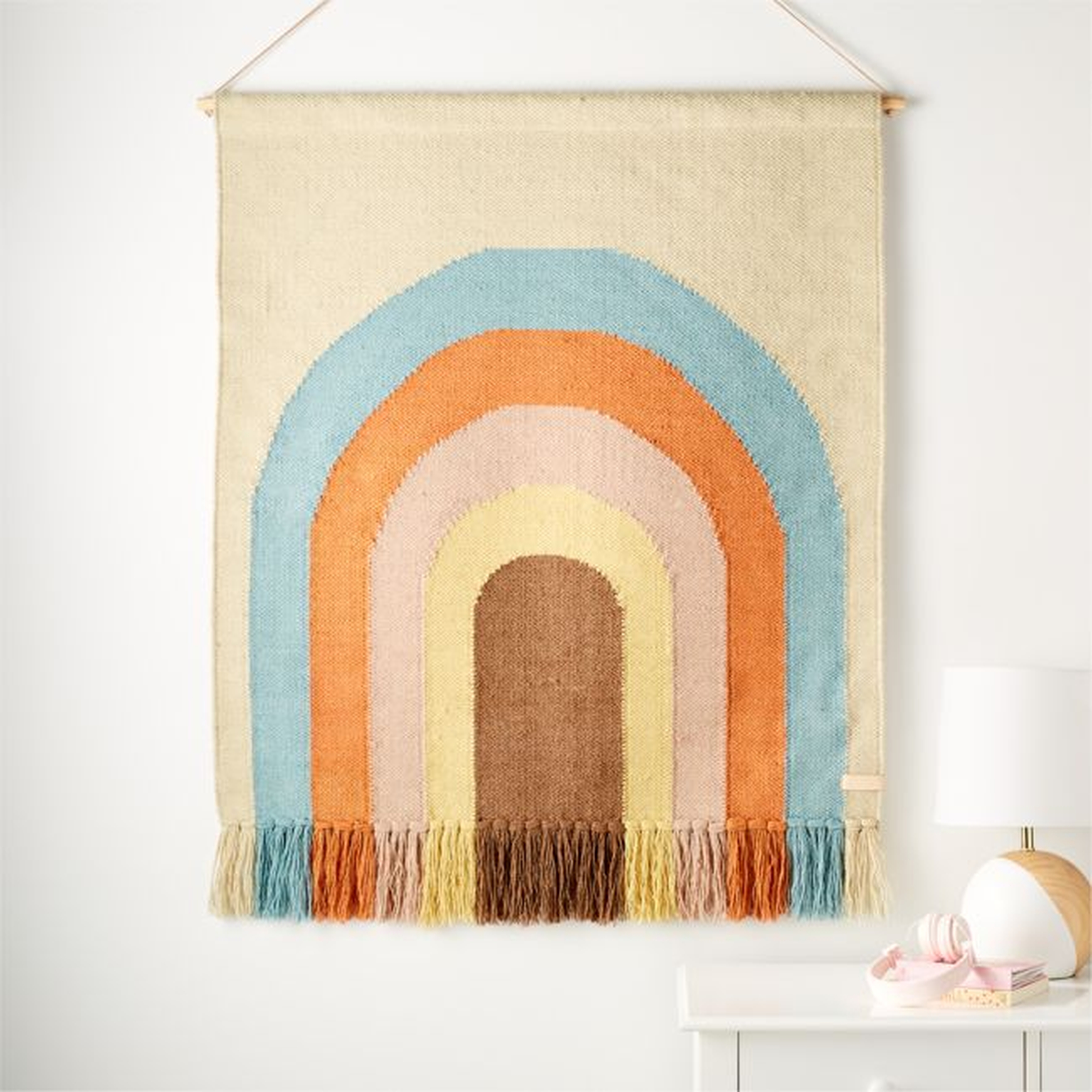 Follow the Rainbow Wall Rug - Crate and Barrel