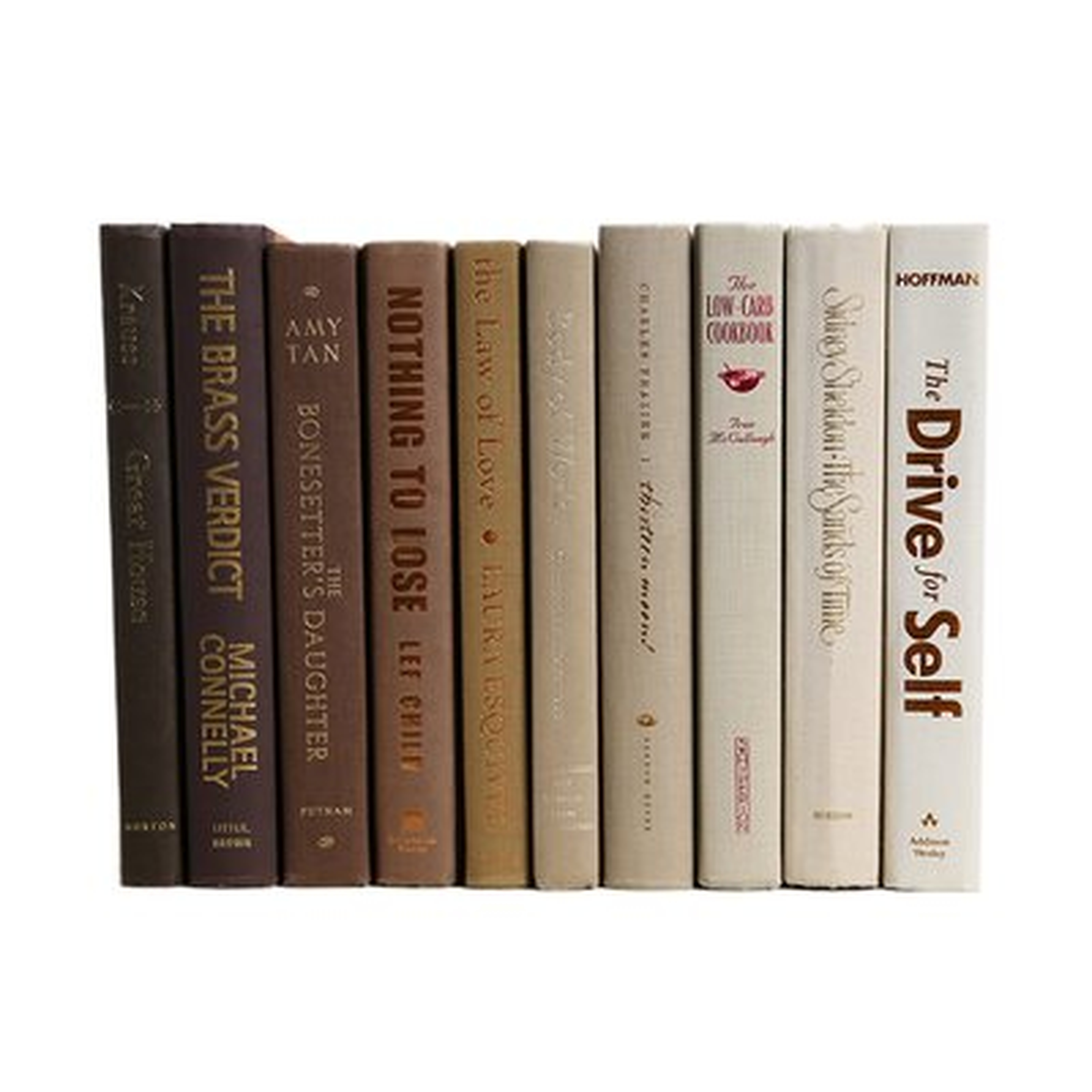 Latte Ombré Colorpak Authentic Decorative Book - Wayfair