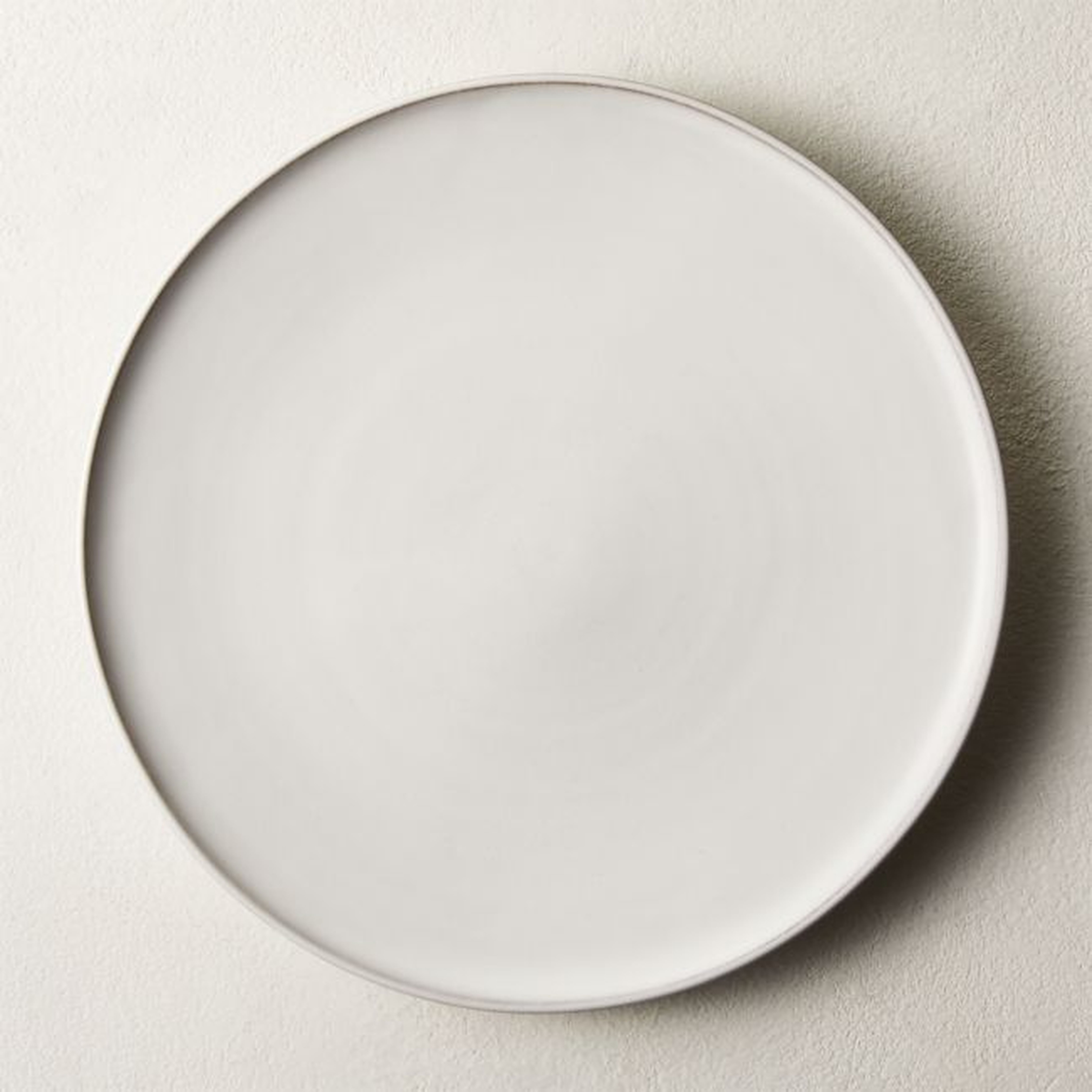 Dolce Matte White Dinner Plate - CB2