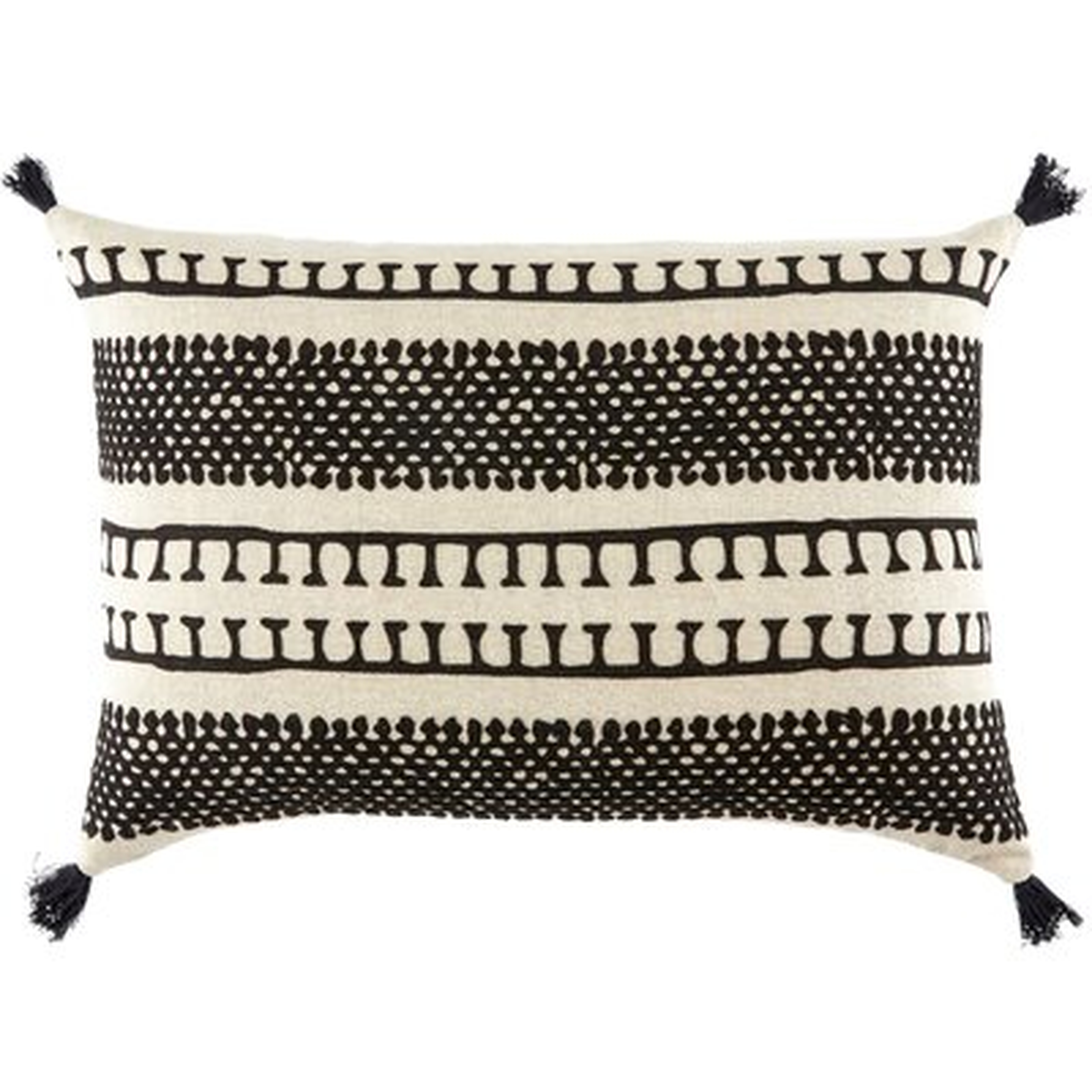 Bowery Linen Lumbar Pillow - AllModern