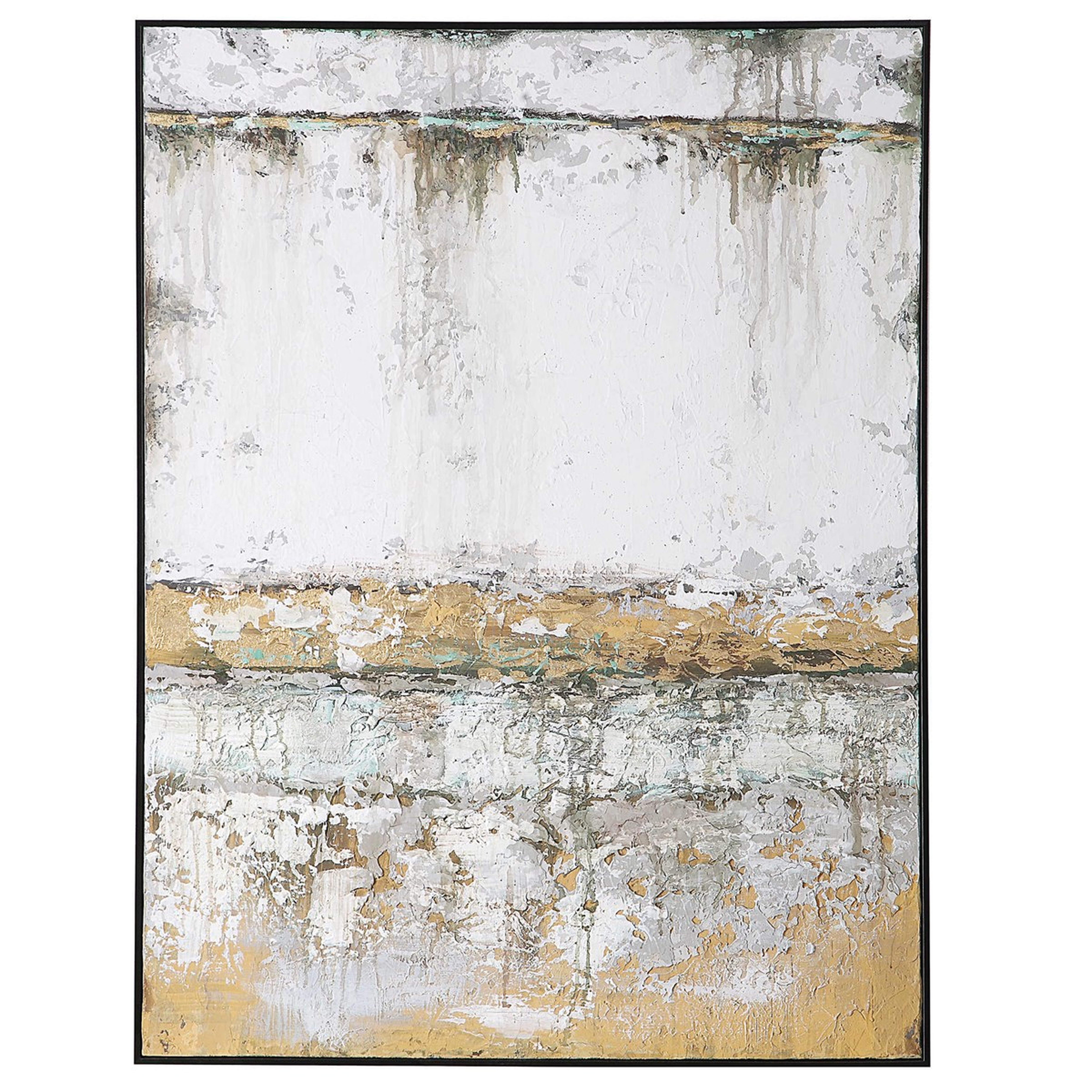 The Wall Abstract Art, 36" x 47.75" - DISCONTINUED - Hudsonhill Foundry