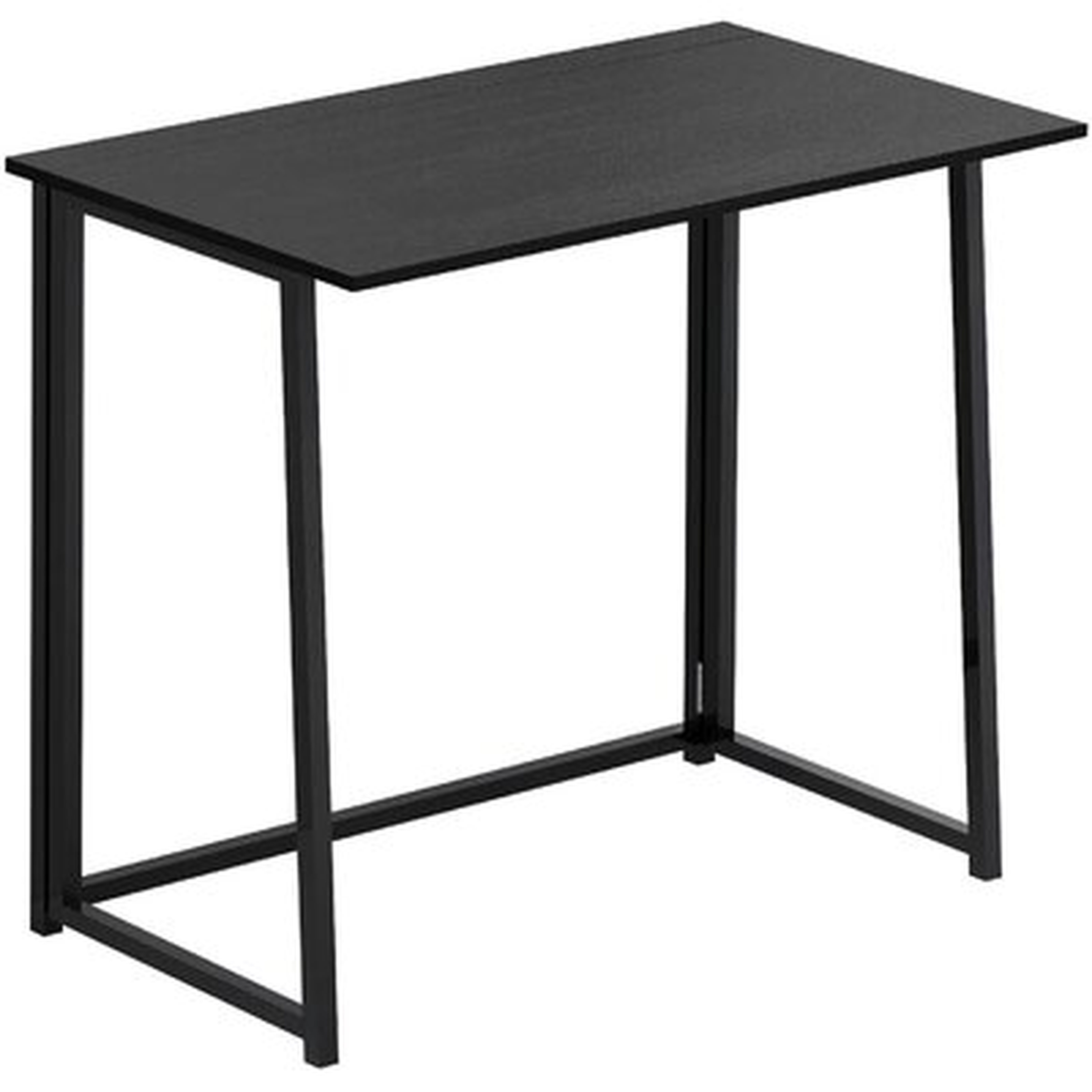 Desk No-Assembly Folding Computer Desk Home Office Desk - Wayfair