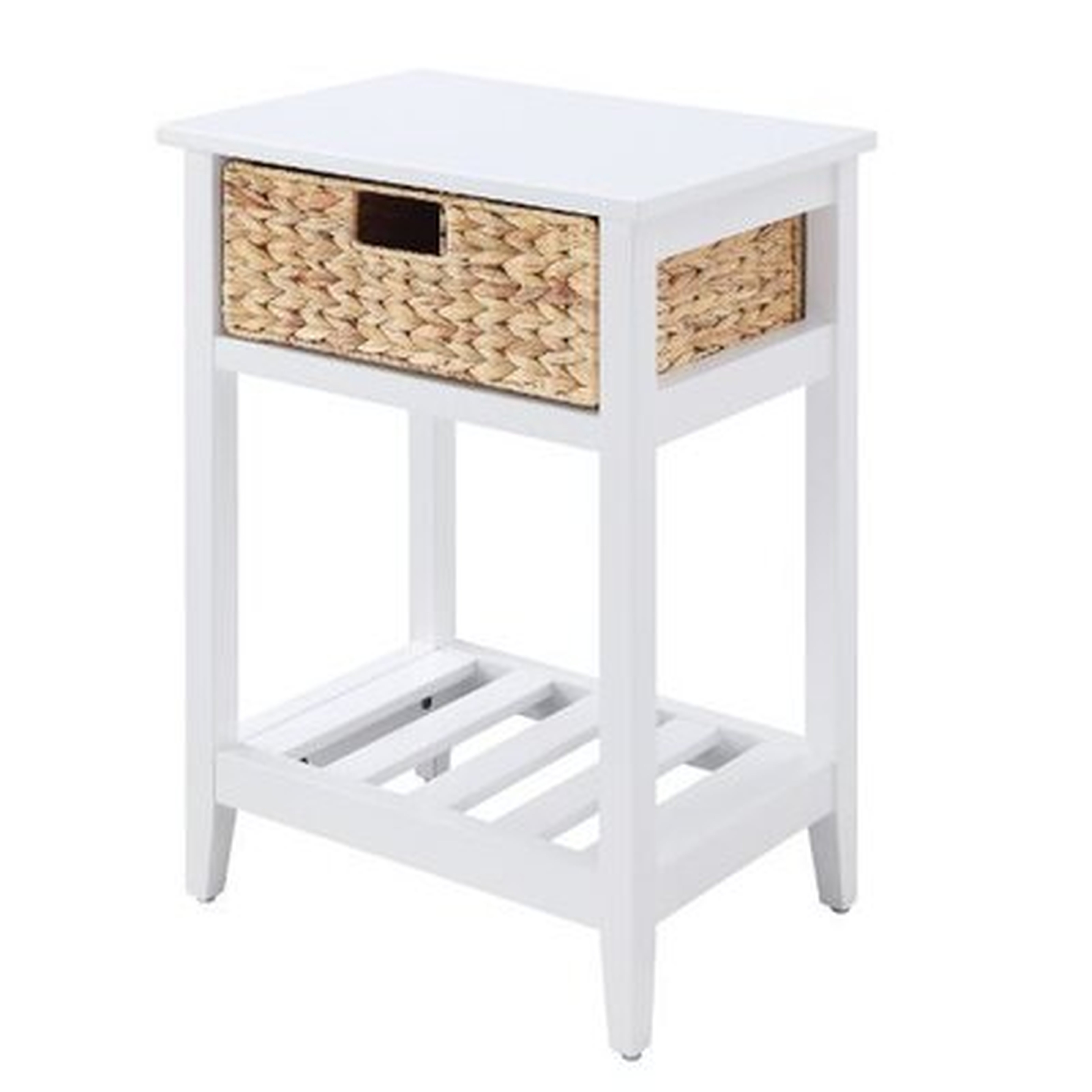 Calles End Table with Storage - Wayfair