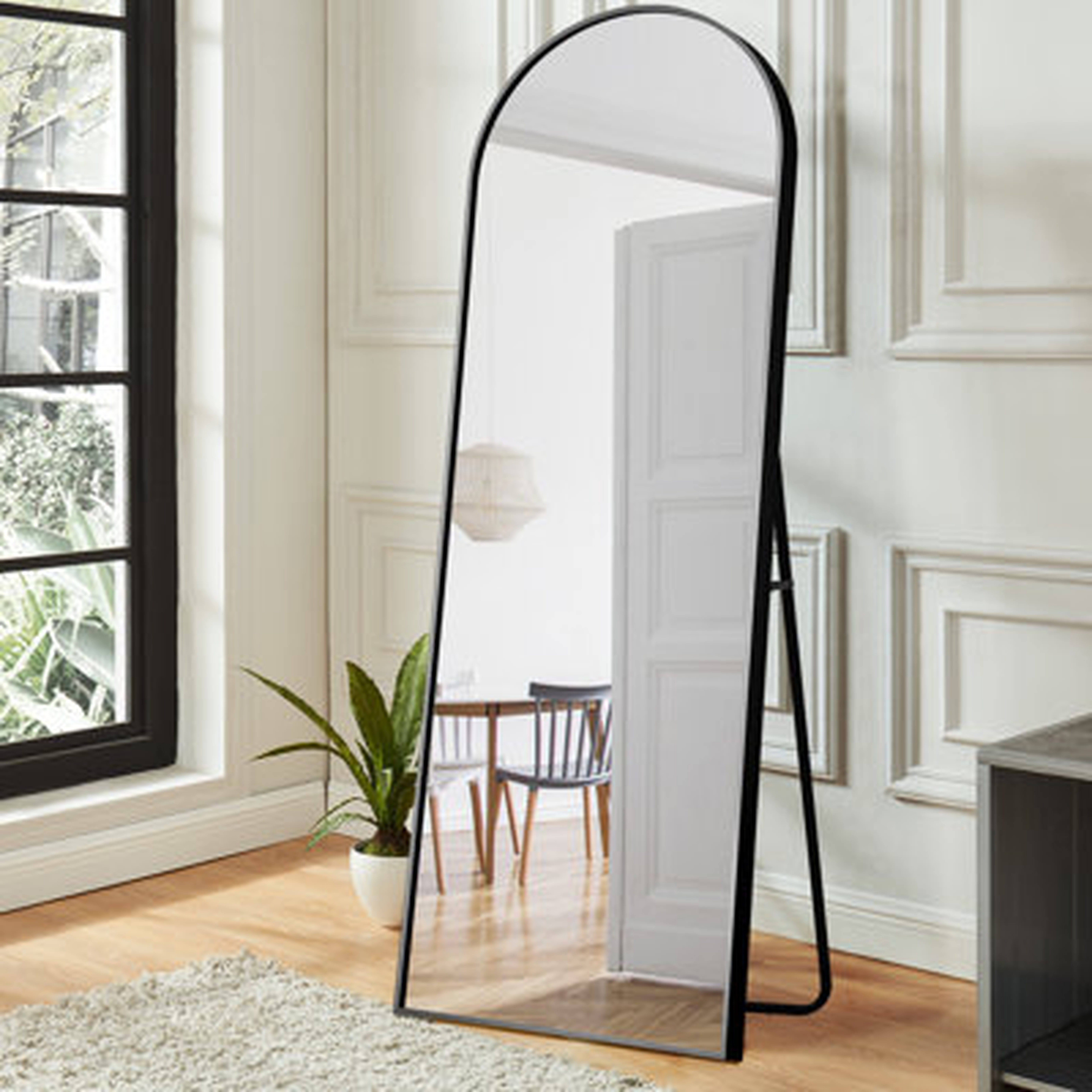 Modern Arch Full Length Floor Mirror - Wayfair