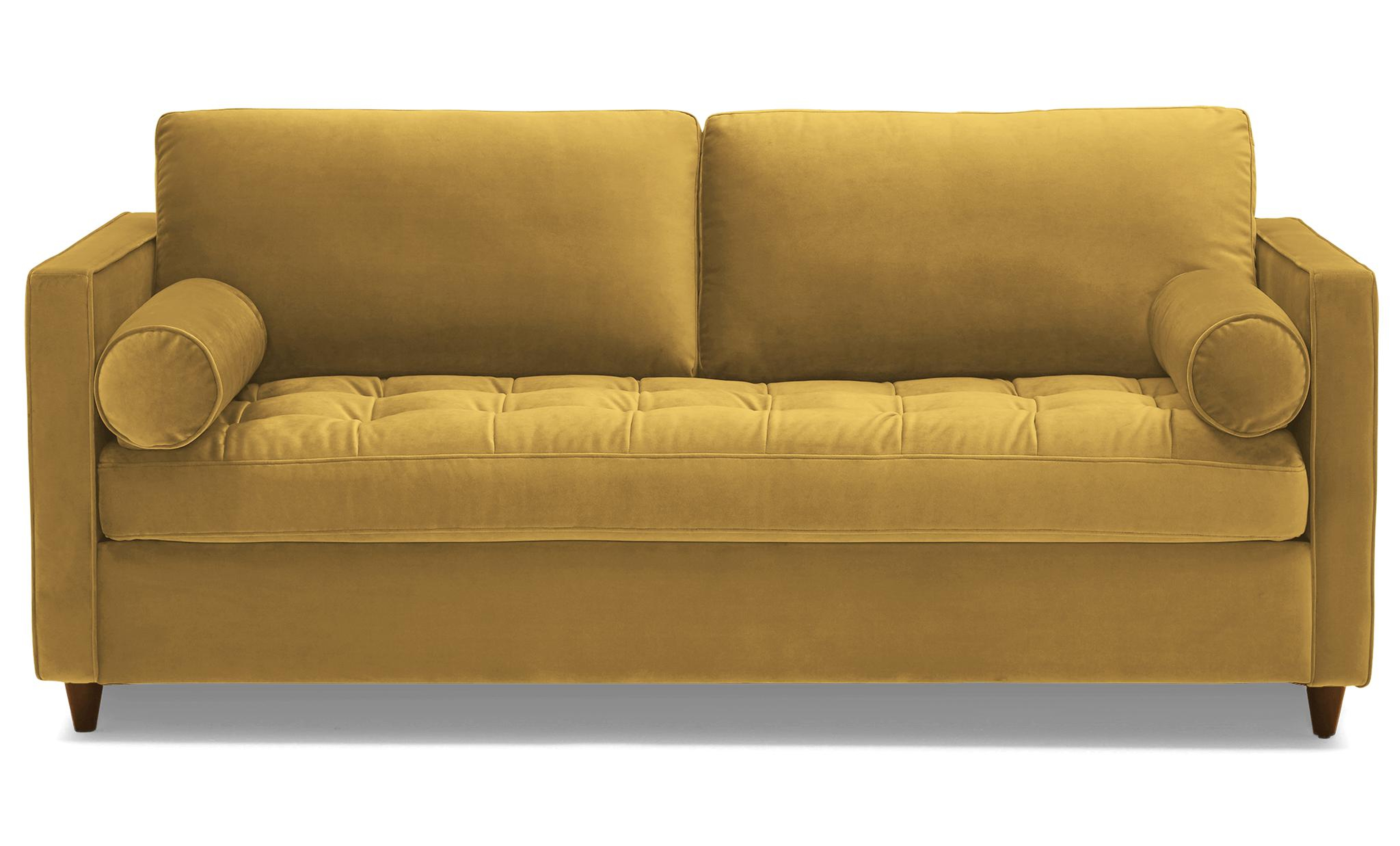 Yellow Briar Mid Century Modern Sleeper Sofa - Bentley Daisey - Mocha - Joybird