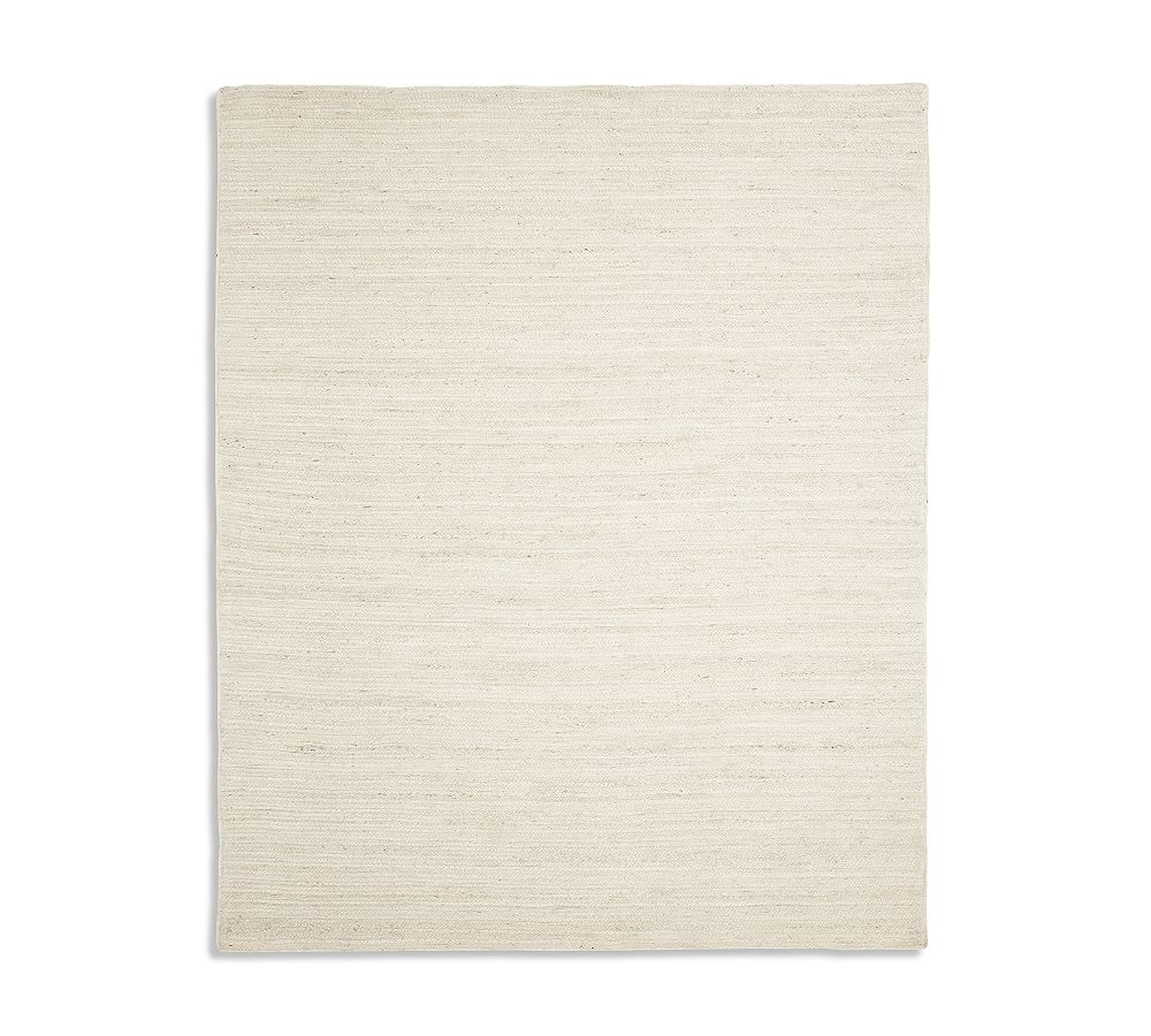 Haven Braided Natural Fiber Rug , 8 x 10', Ivory - Pottery Barn