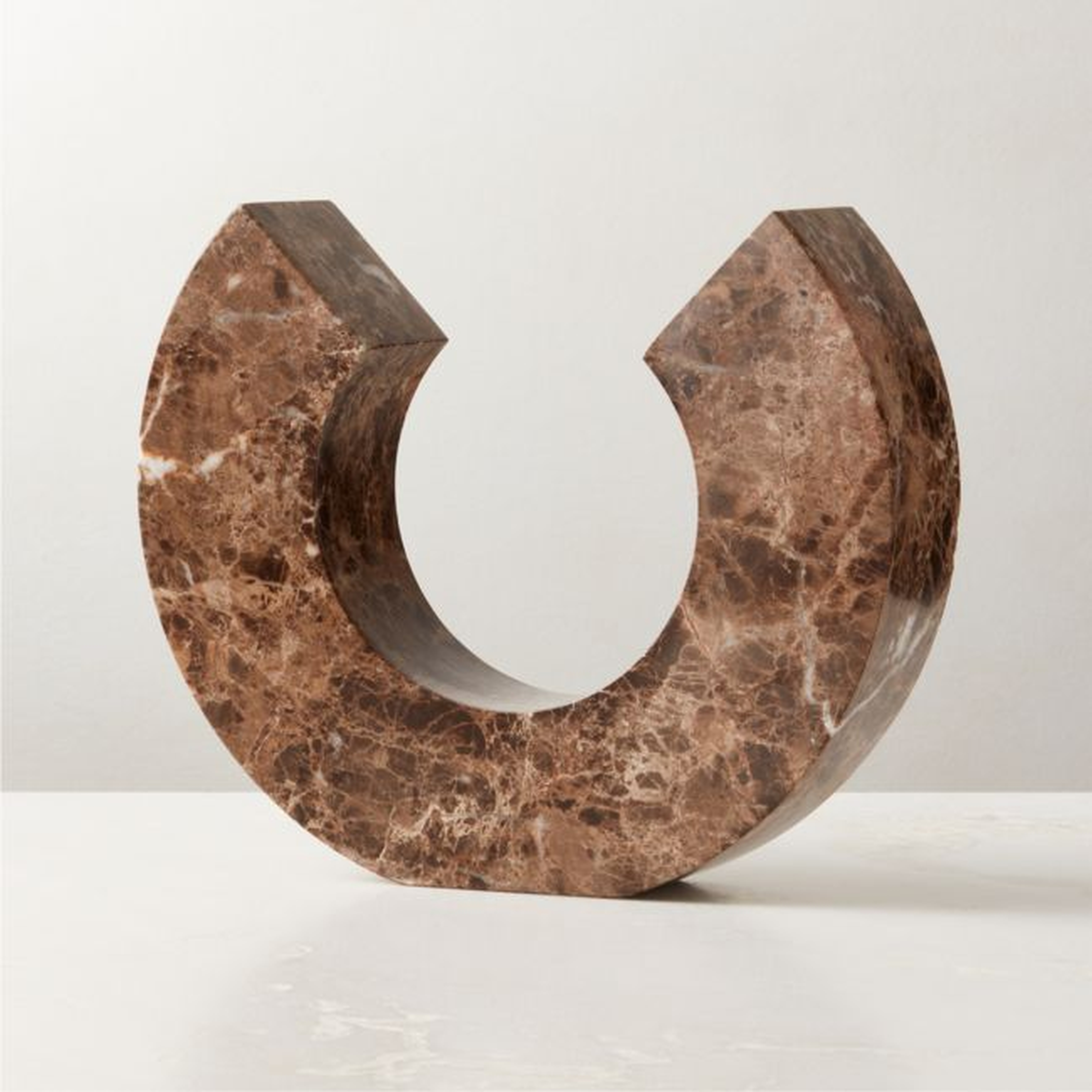 Ennis Brown Marble Sculpture - CB2