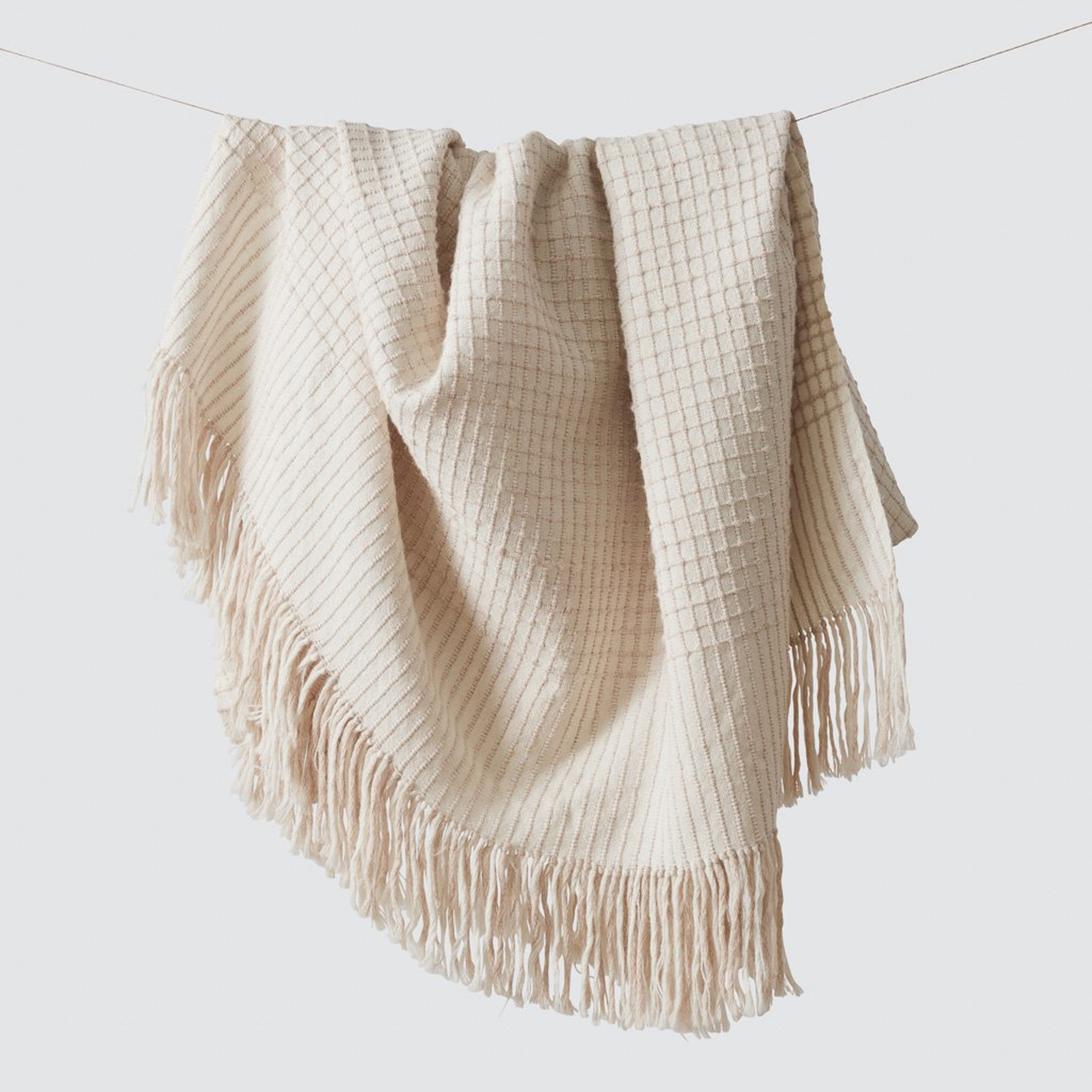 La Leña Alpaca Throw - Sand By The Citizenry - The Citizenry
