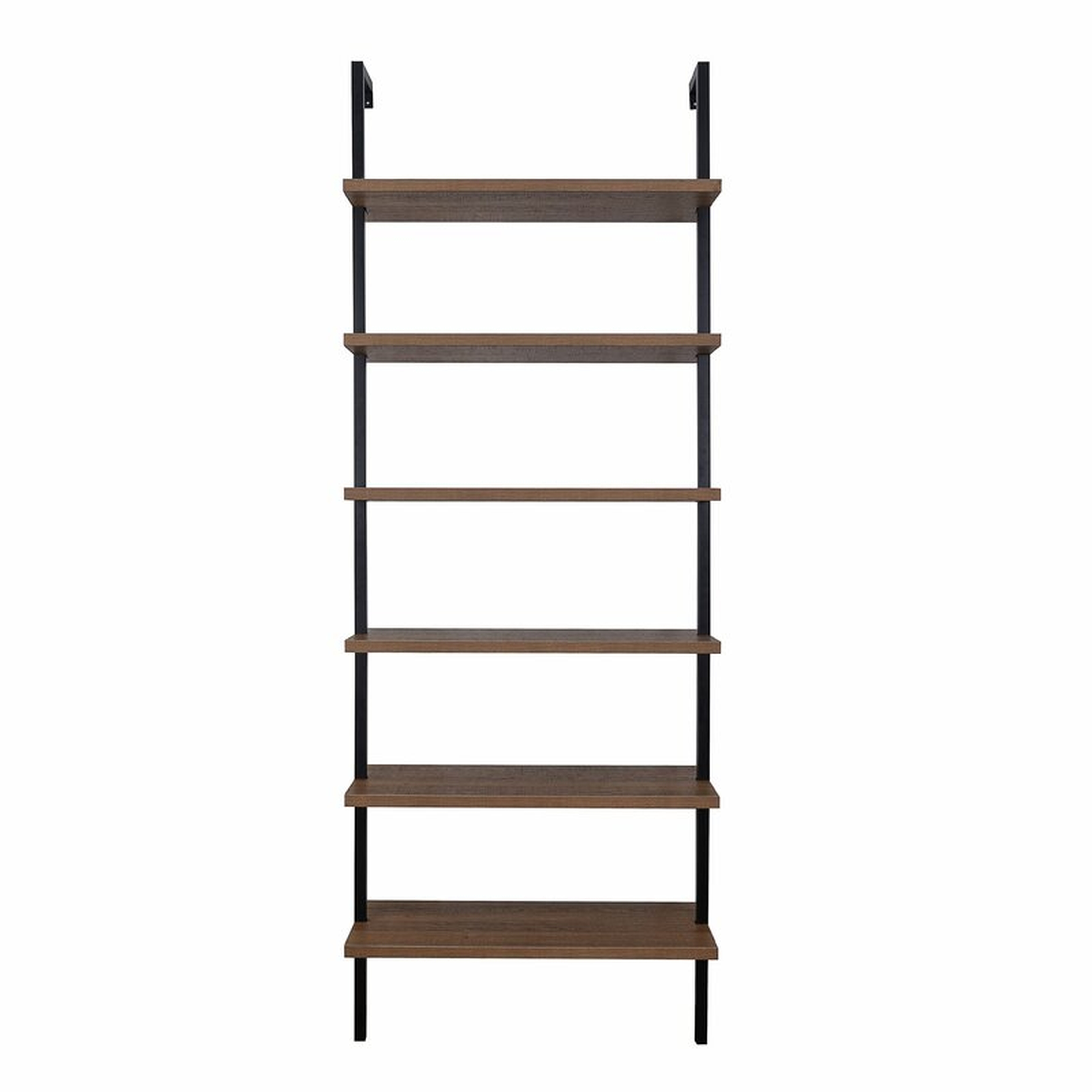 Kanissa 85'' H x 30'' W Steel Ladder Bookcase - Wayfair