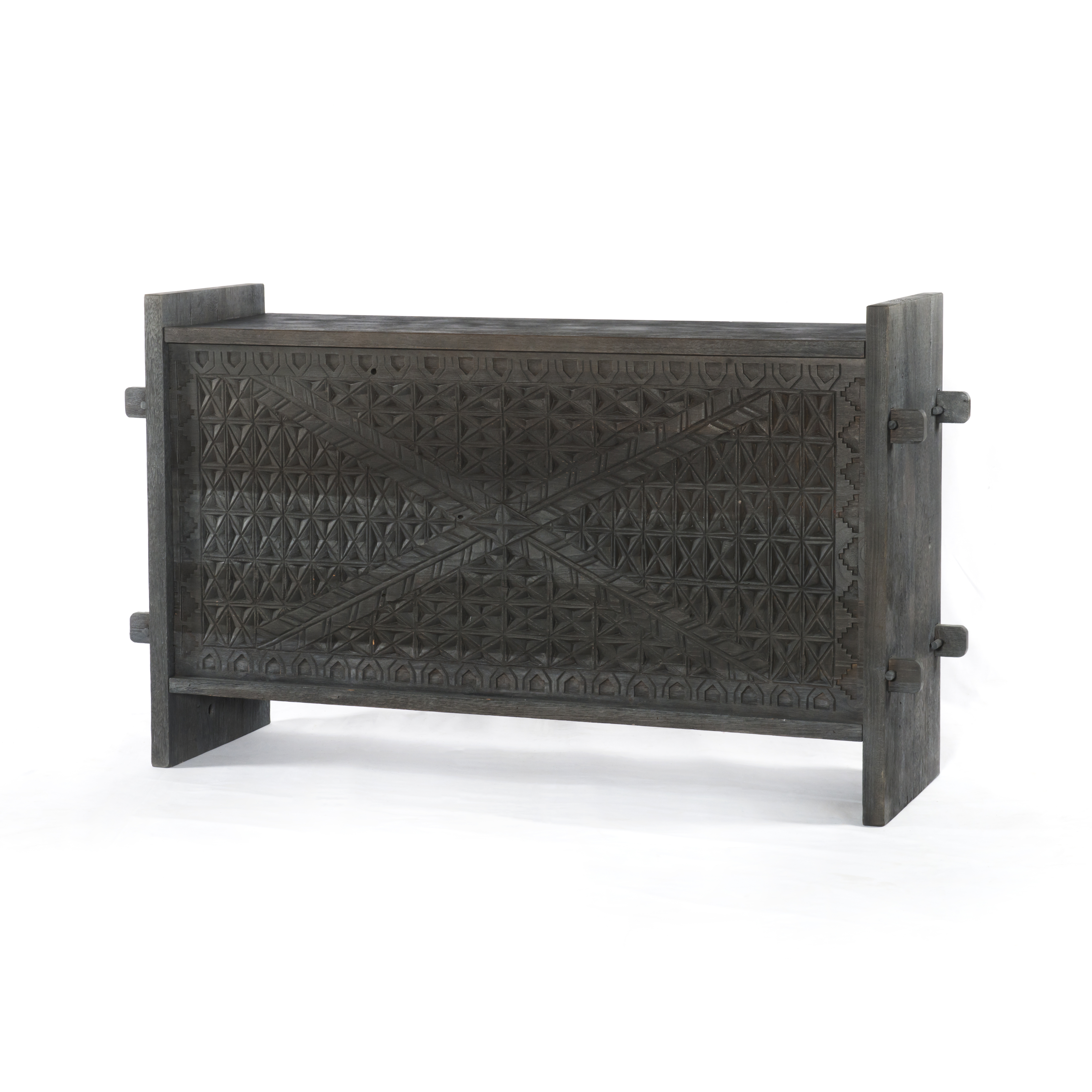 Columbus Trunk  Console-Dark Totem - Four Hands