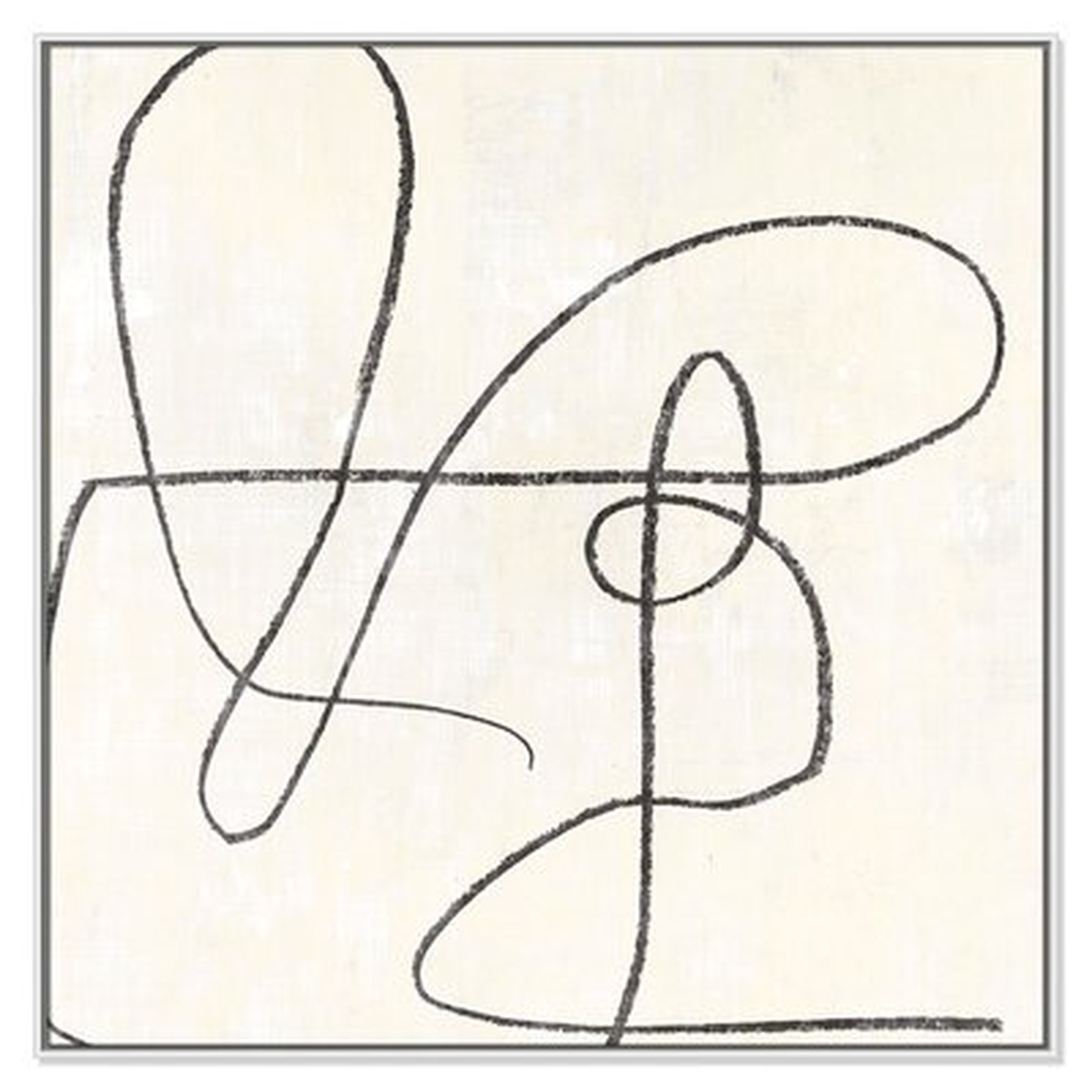 Juxtaposing - Floater Frame Canvas - Wayfair