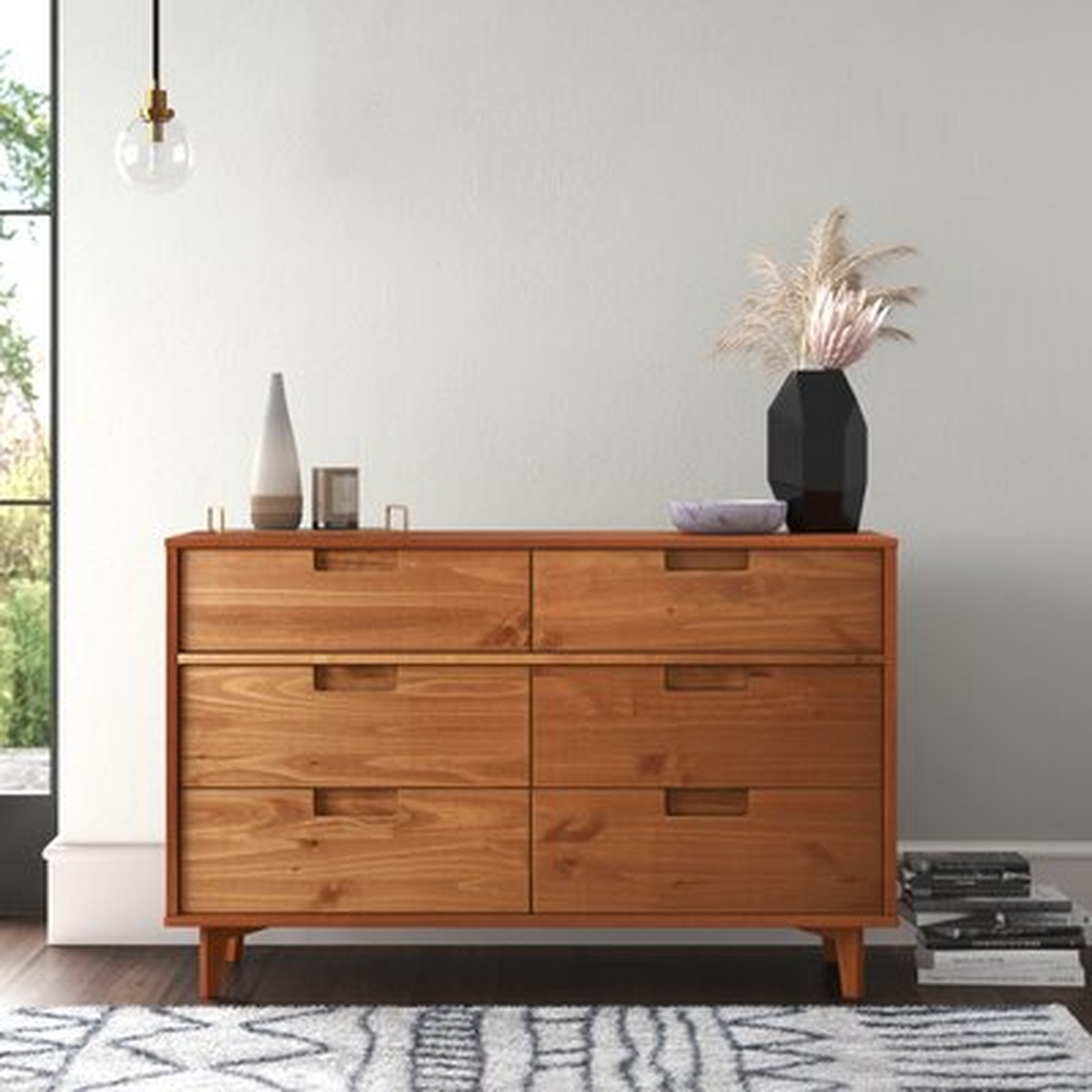 Helmick 6 Drawer 52" W Dresser - Wayfair