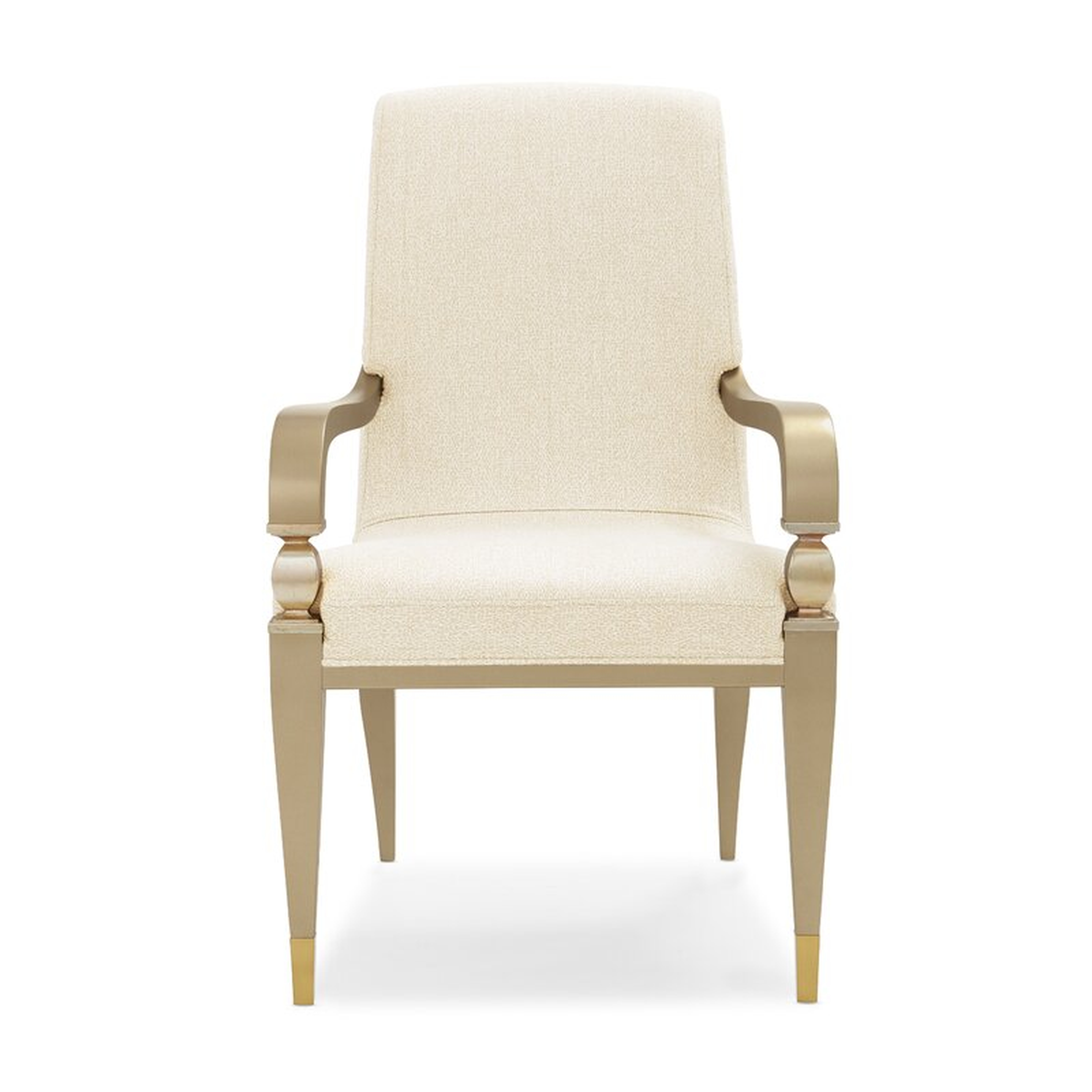 Caracole Classic Fanfare Upholstered Dining Chair - Perigold