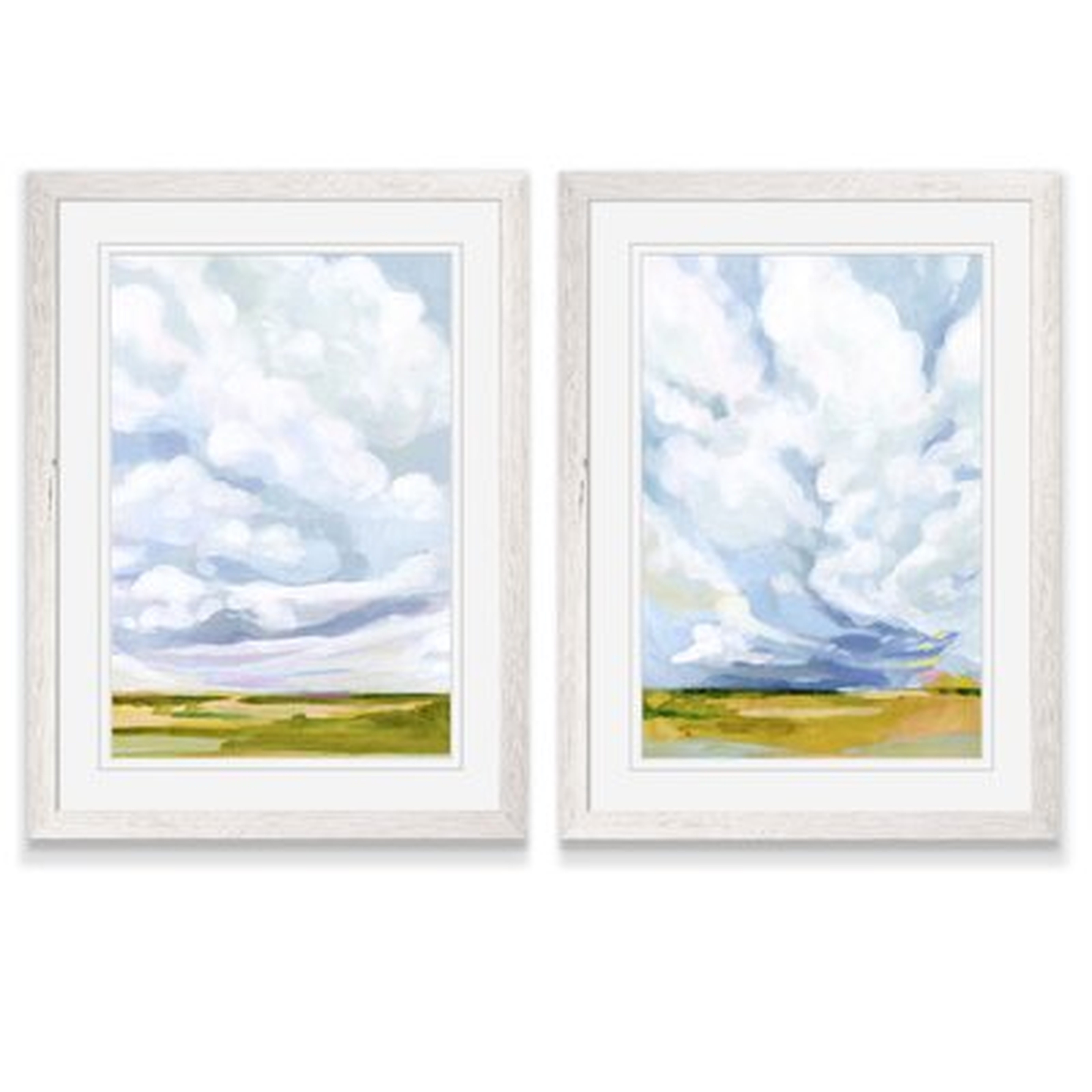 'Lucid Skies I' by Vincent Van Gogh - 2 Piece Picture Frame Painting Print Set - Wayfair