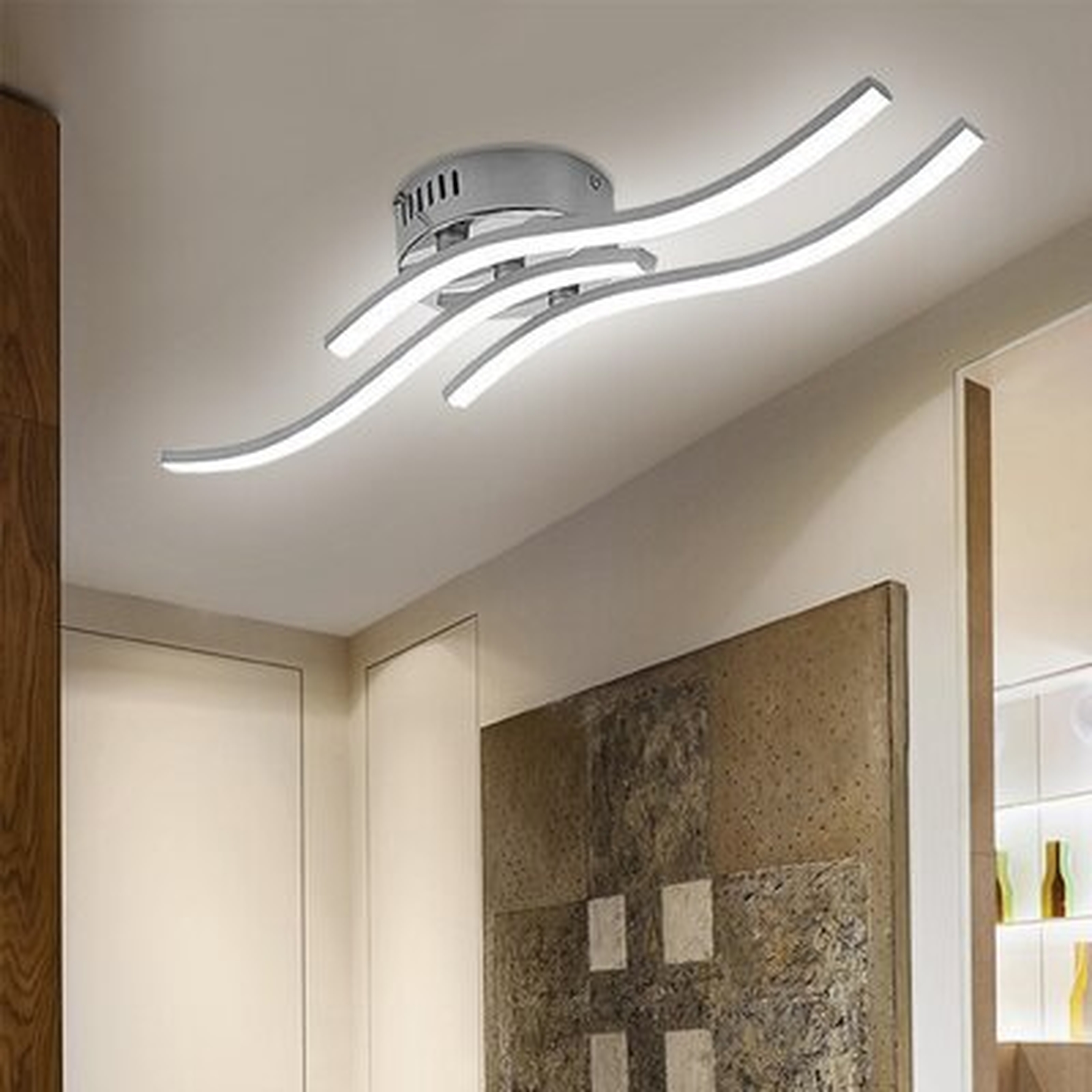 3 - Light Led Plug-In White Recessed Light - Wayfair