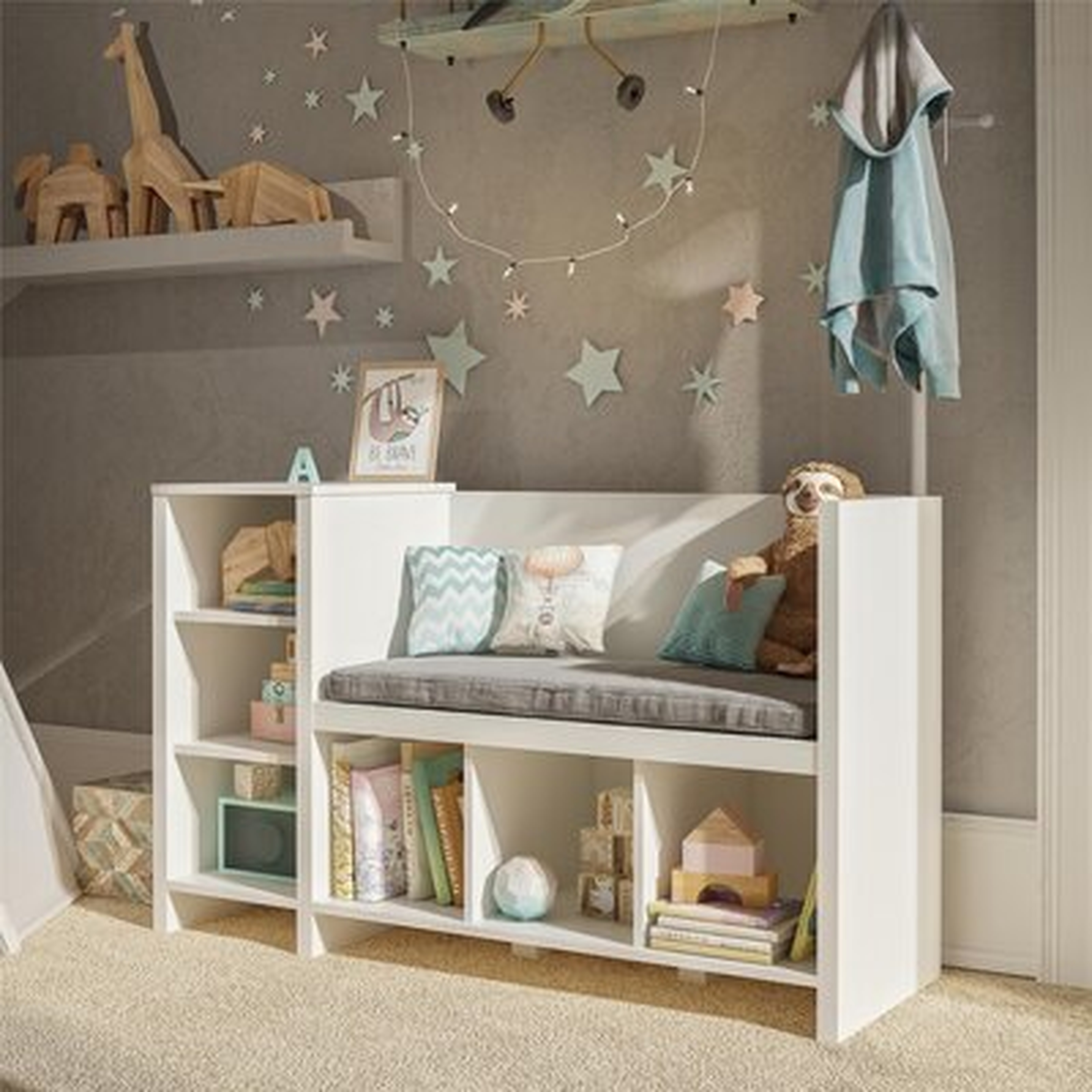 Torney Kid Toy Storage Bench - Wayfair