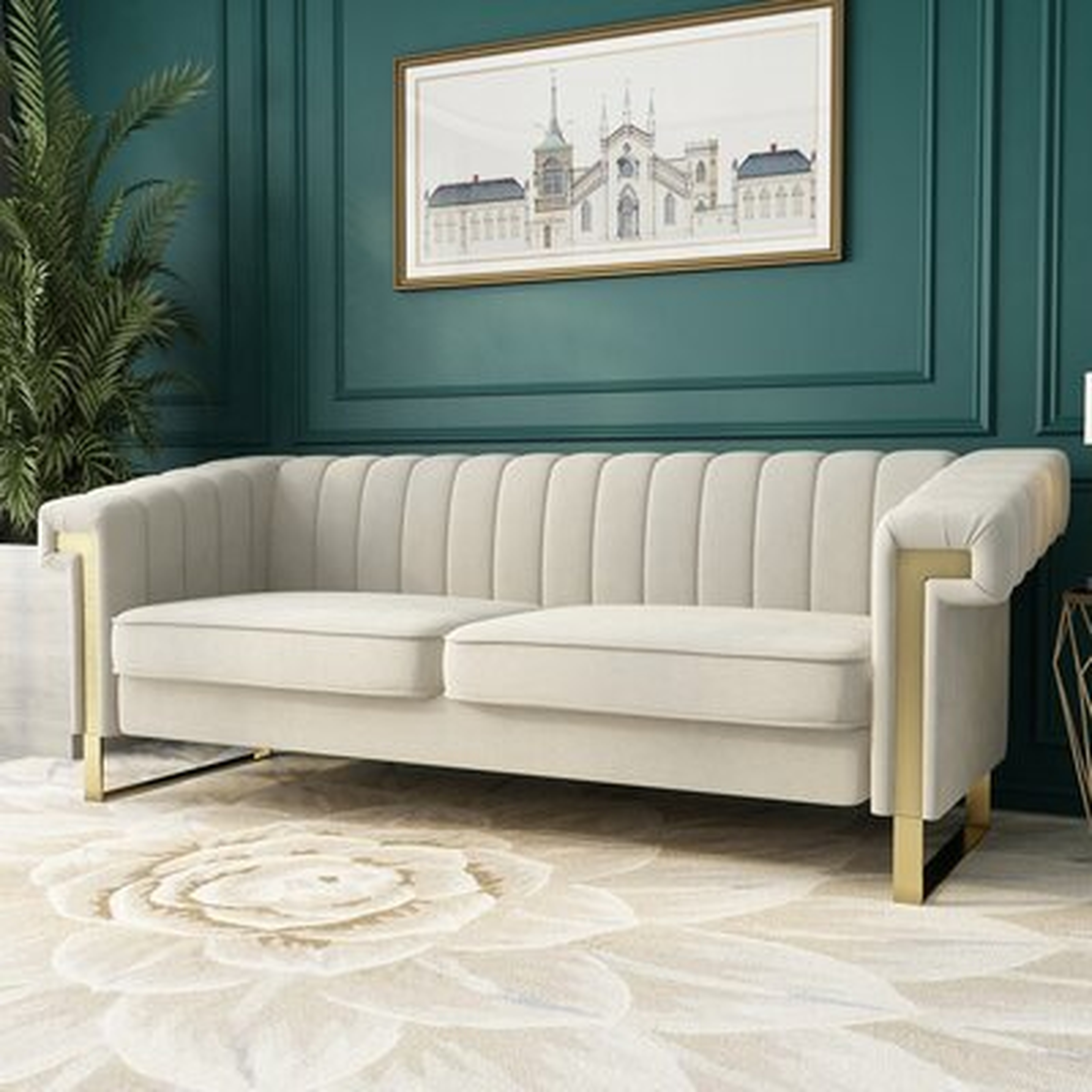 Hildi 83.86'' Upholstered Sofa - Wayfair