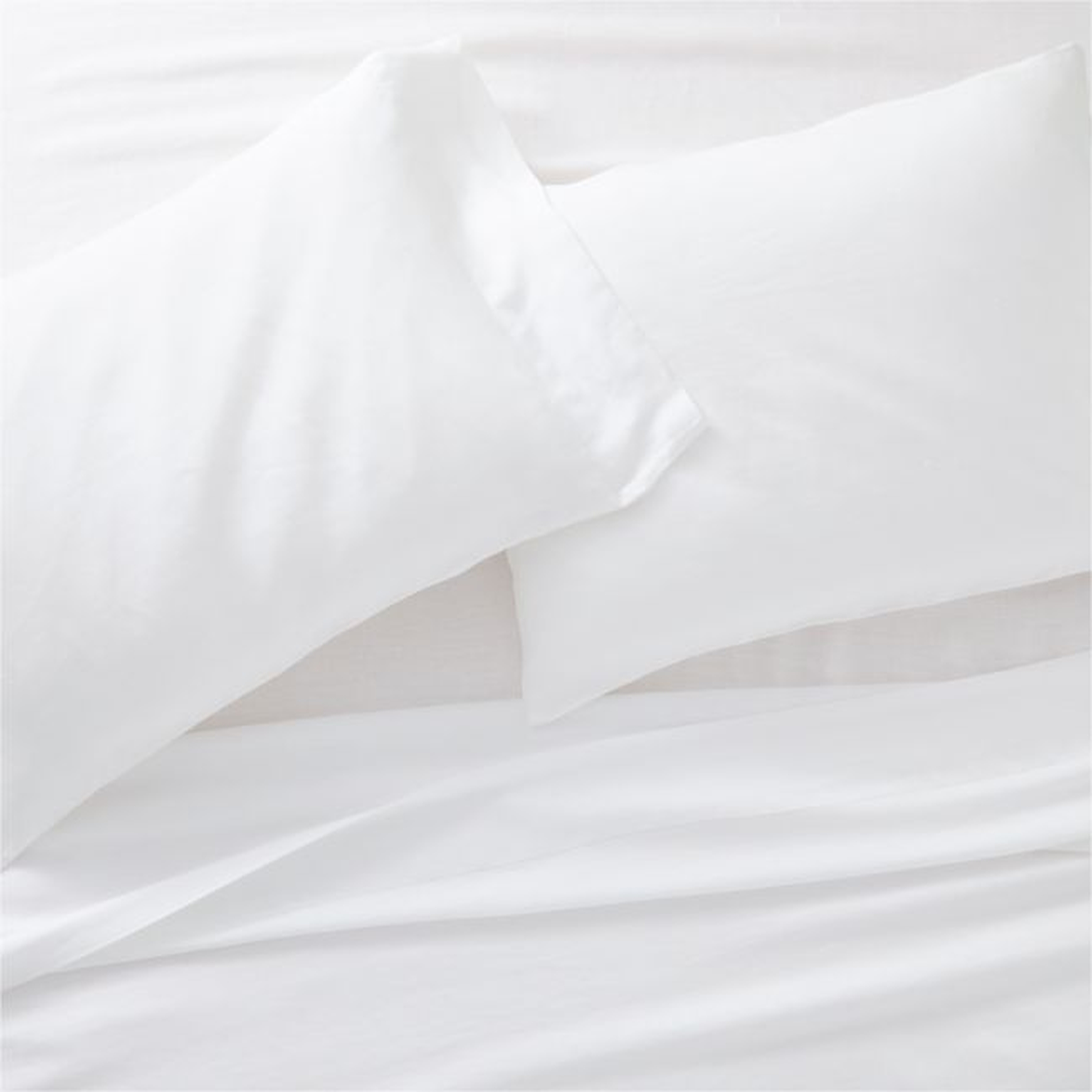 New Natural Hemp White Full Bed Sheet Set - Crate and Barrel