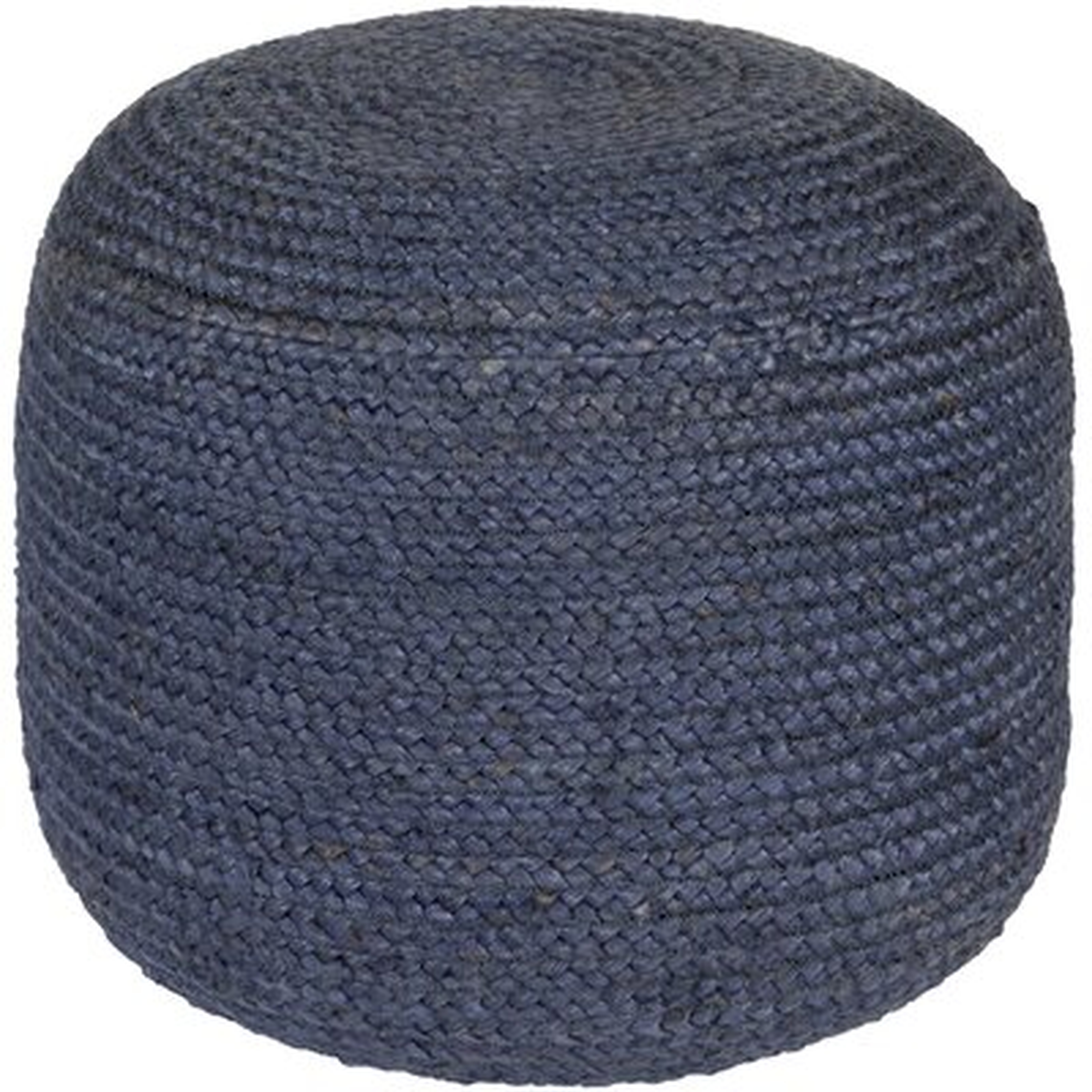 Rodriguez 20" Wide Round Pouf Ottoman - AllModern