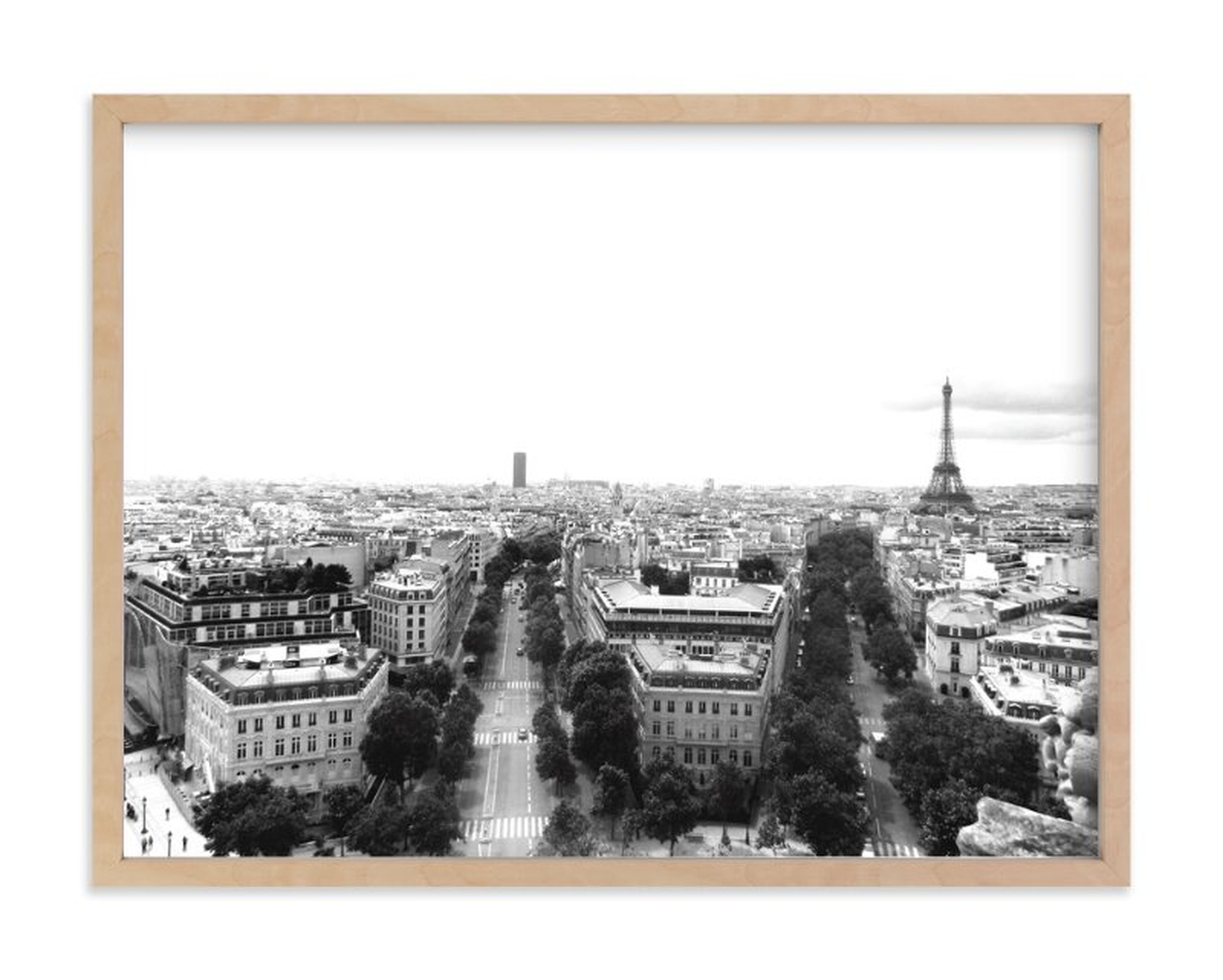 The Streets Of Paris Art Print - Minted
