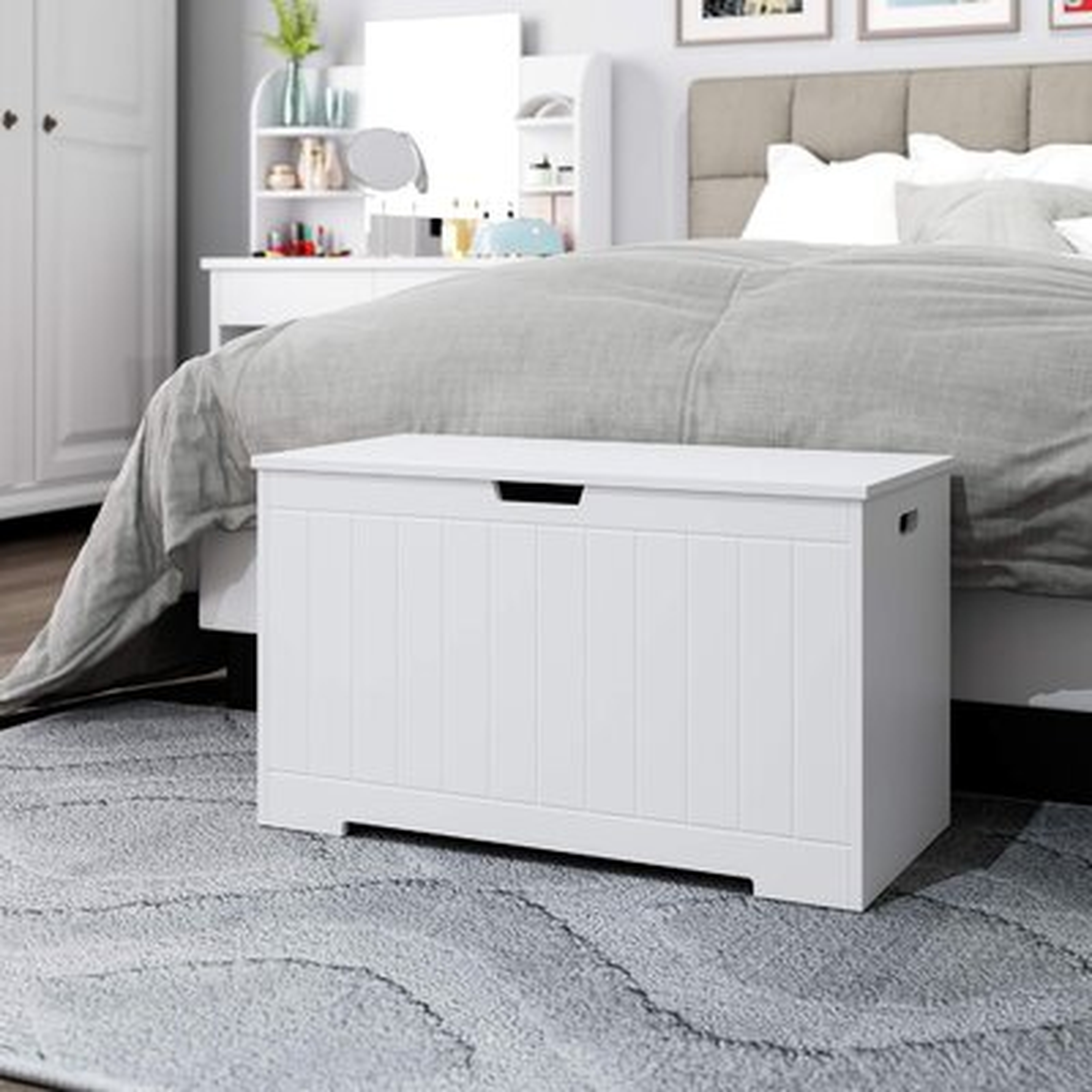 Merritt Wooden Kids Toy Box - Wayfair