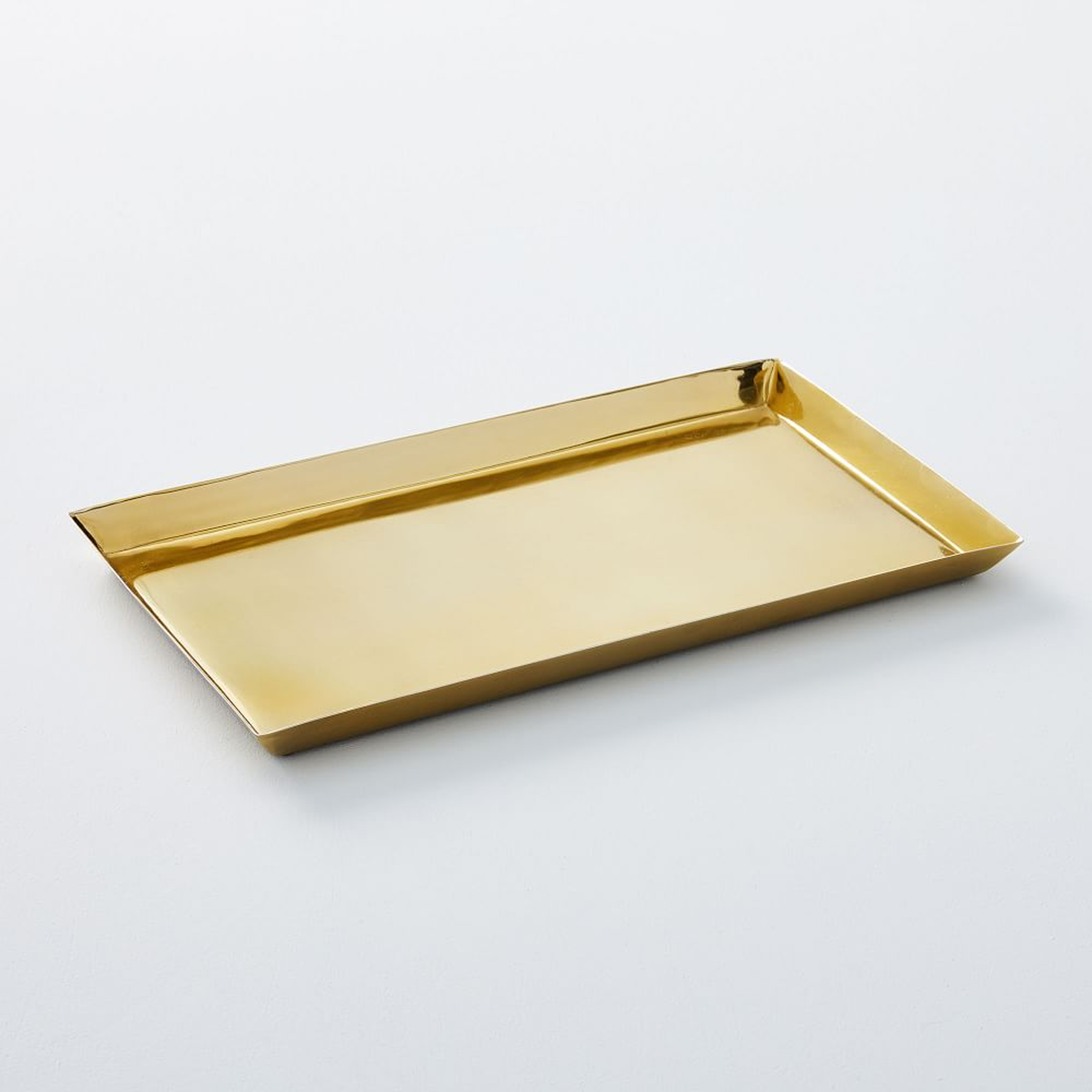Foundations Brass Tray, Large - West Elm
