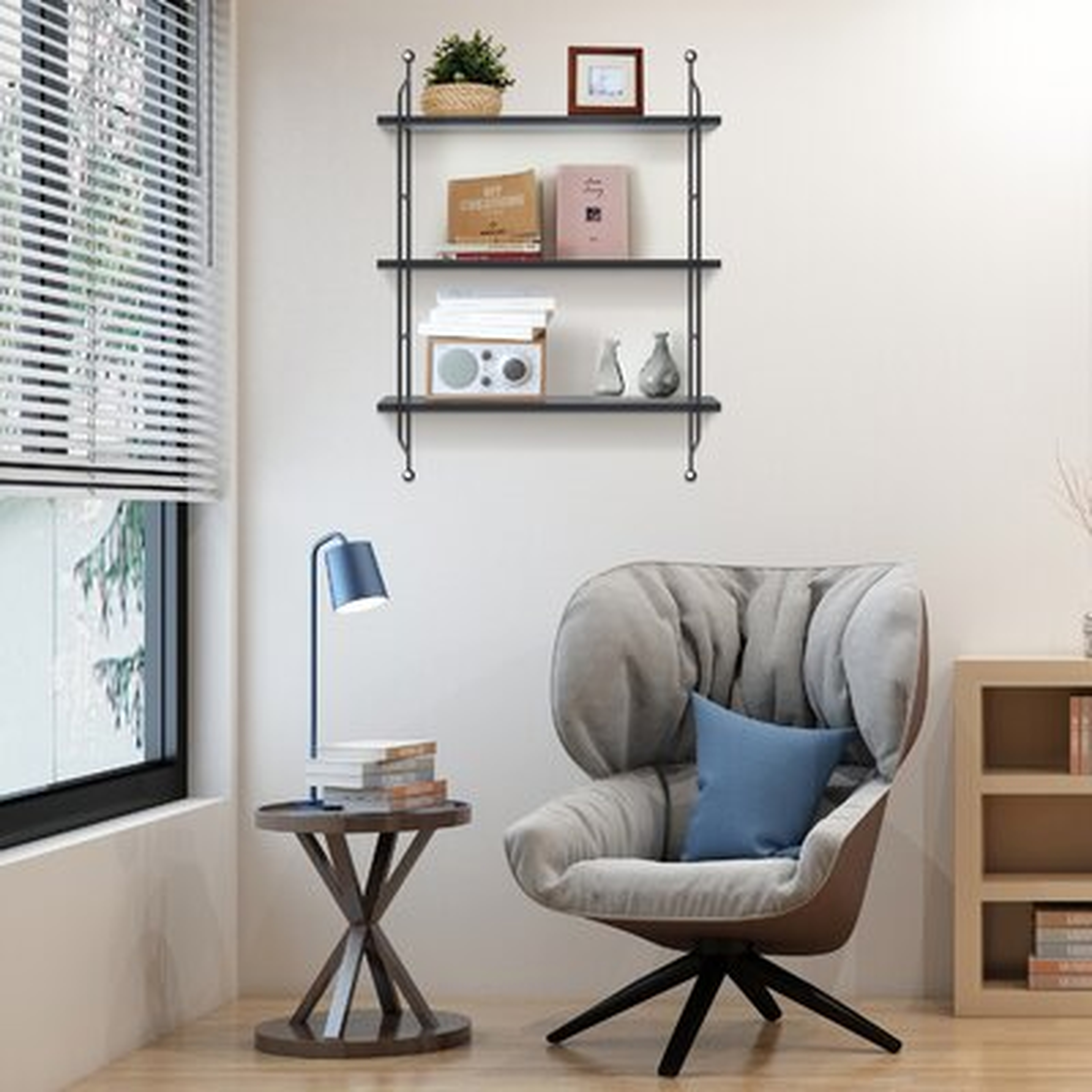 3 Piece Tiered Wall Floating Shelves - Wayfair