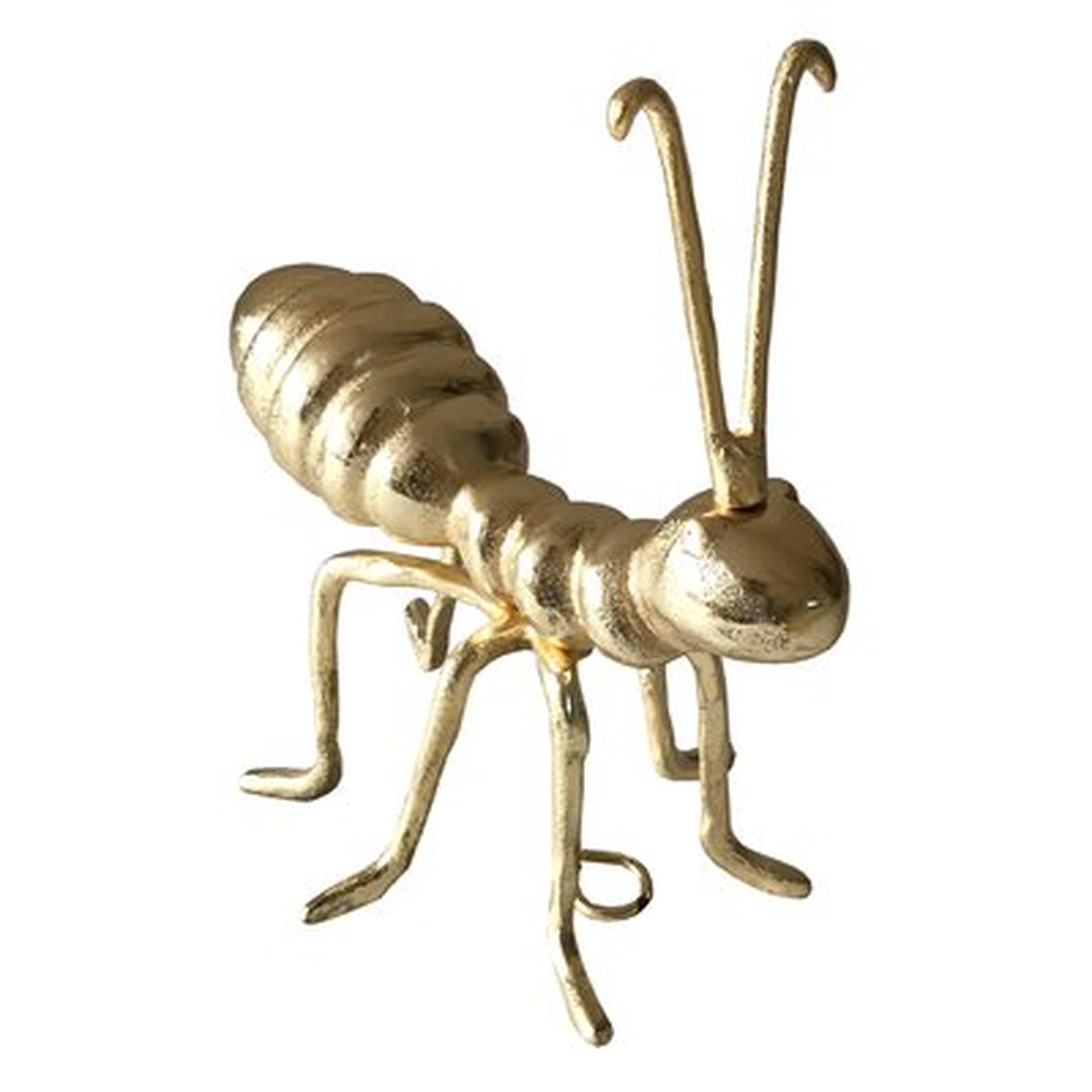 Sebiorn Decorative Ant Statuette, Gold - Wayfair