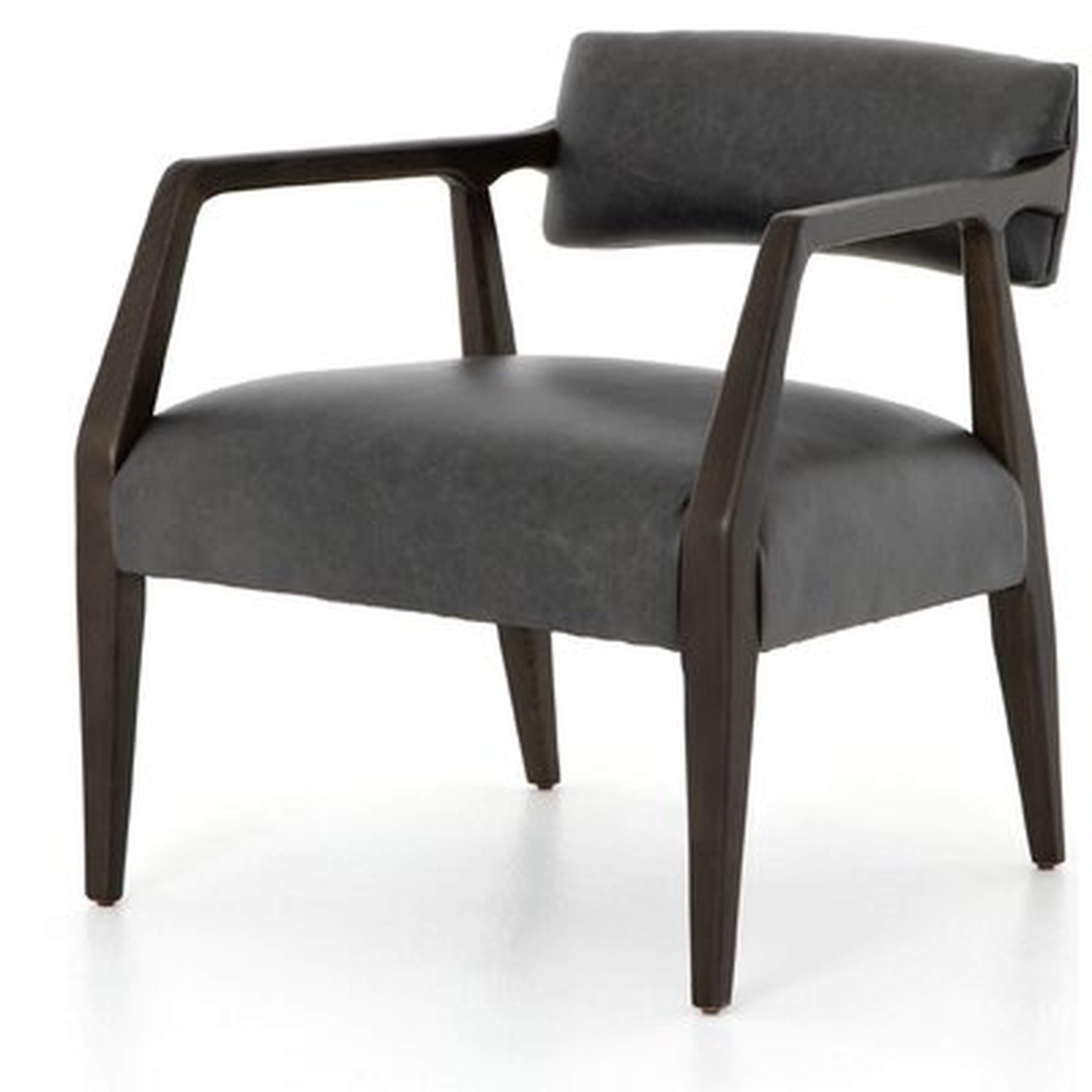 Maren Top Grain Leather Armchair - AllModern