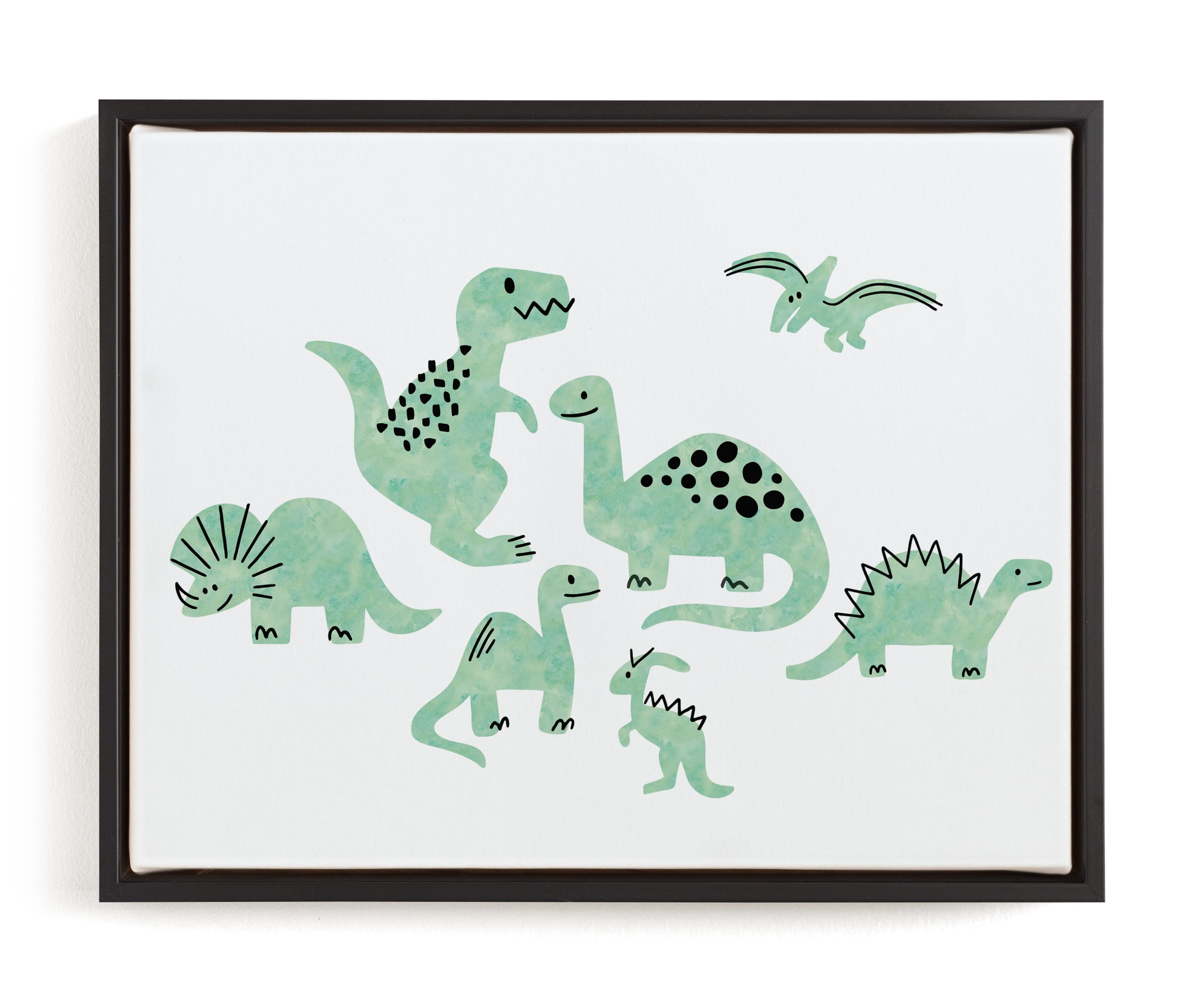 Darling Dinos Children's Art Print - Minted