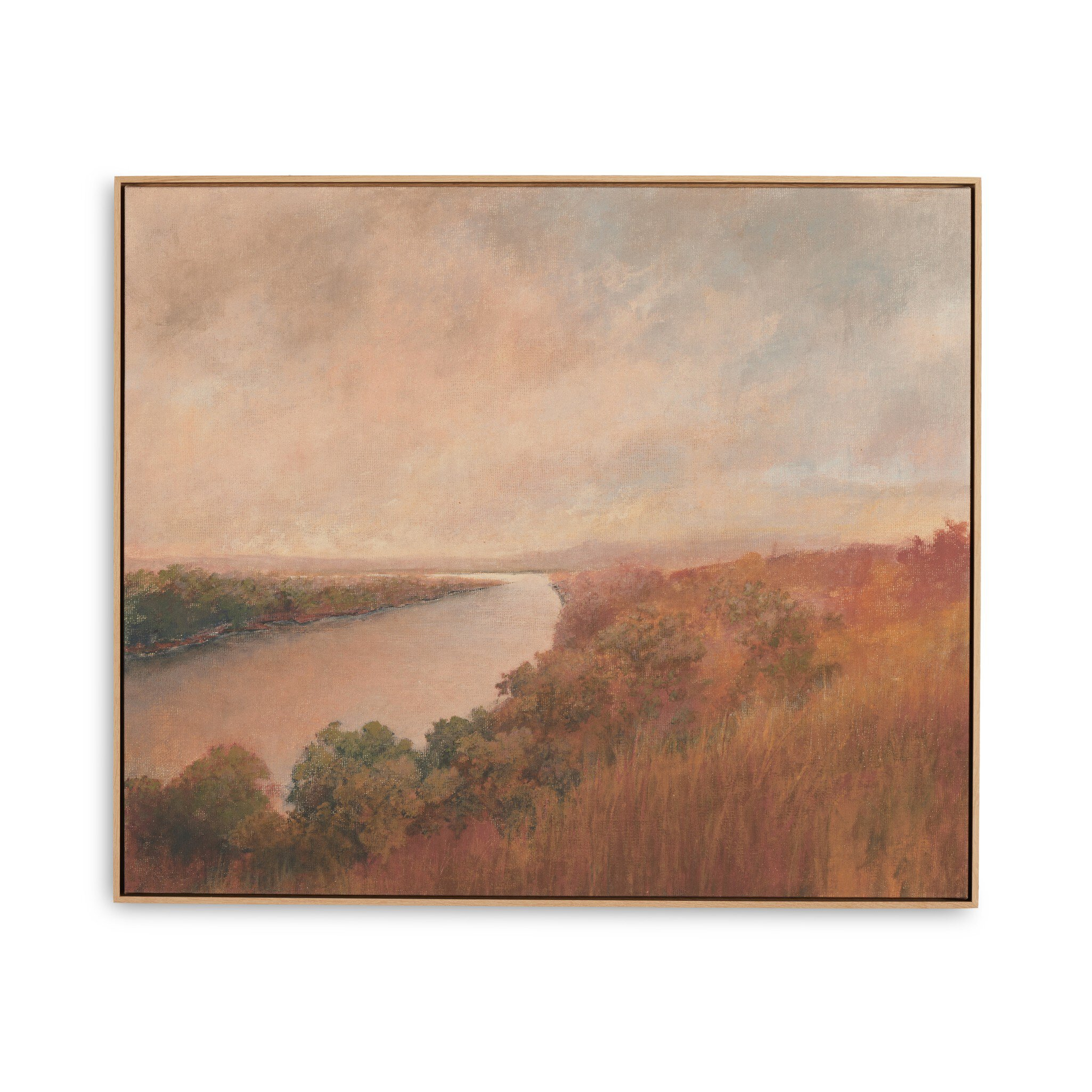 Seeing In Color by Aileen Fitzgerald - Vertical Grain White Oak Floater - Four Hands
