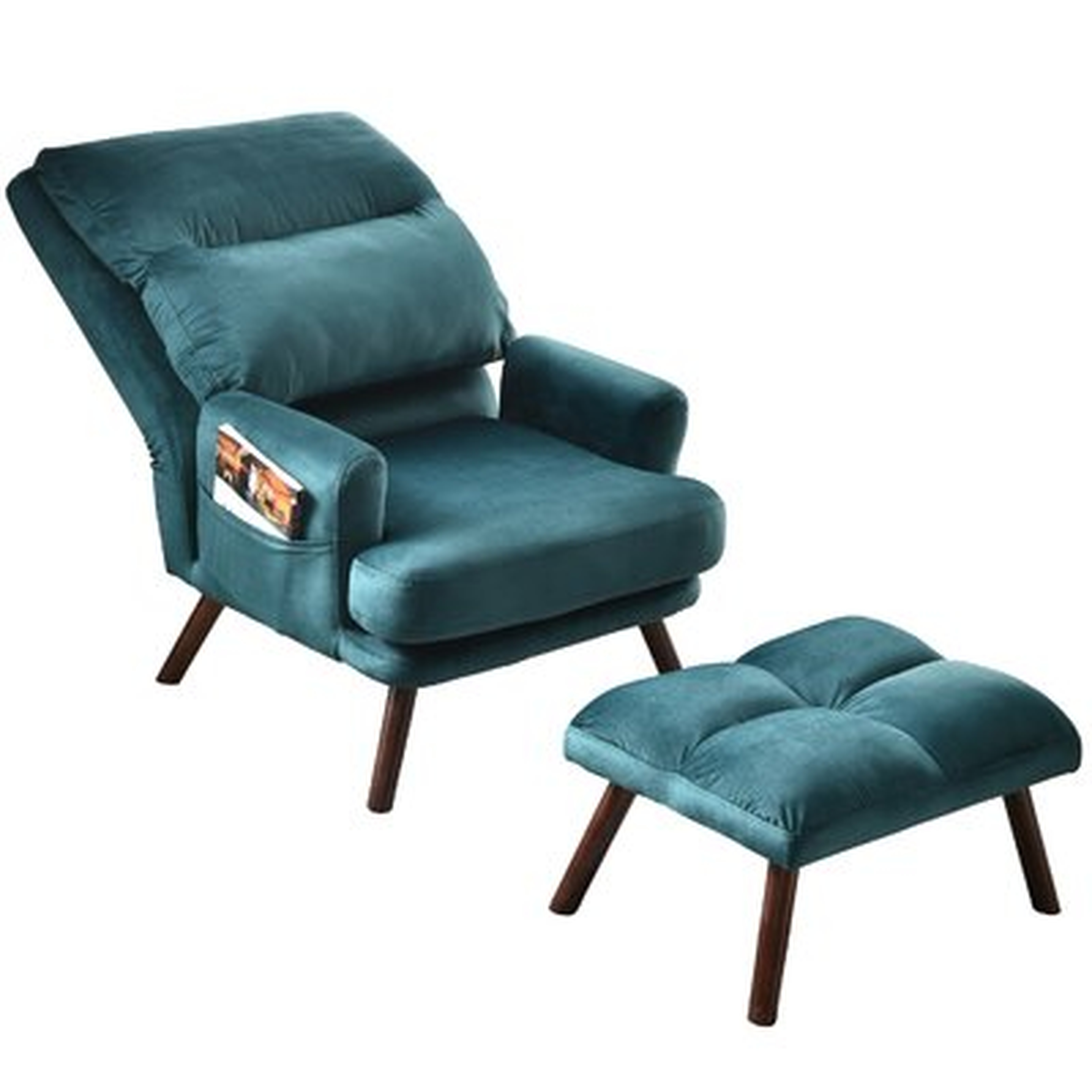 Everalda Lounge Chair and Ottoman - Wayfair