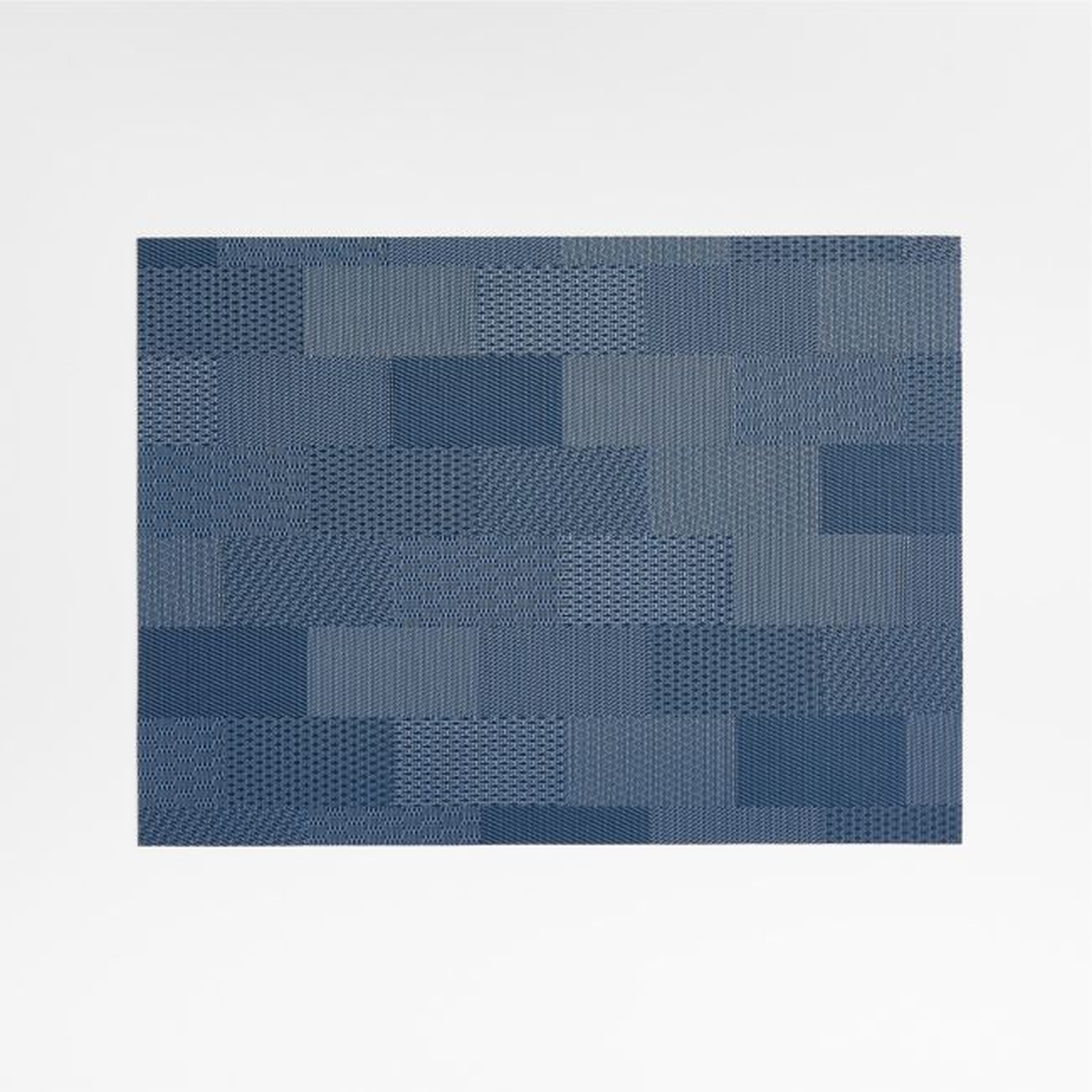 Chilewich ® Patch Navy Placemat - Crate and Barrel