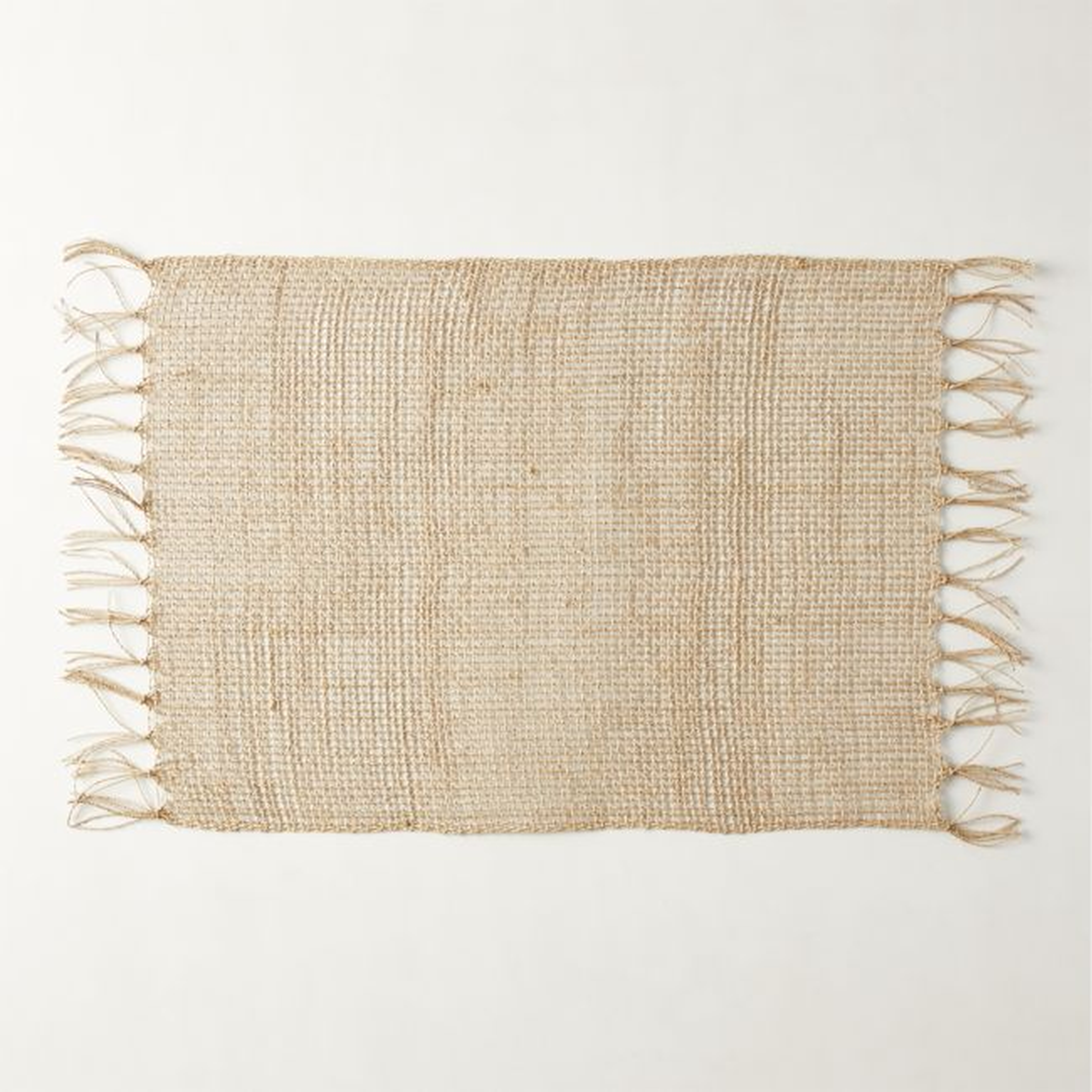 Open Weave Natural Woven Placemat - CB2