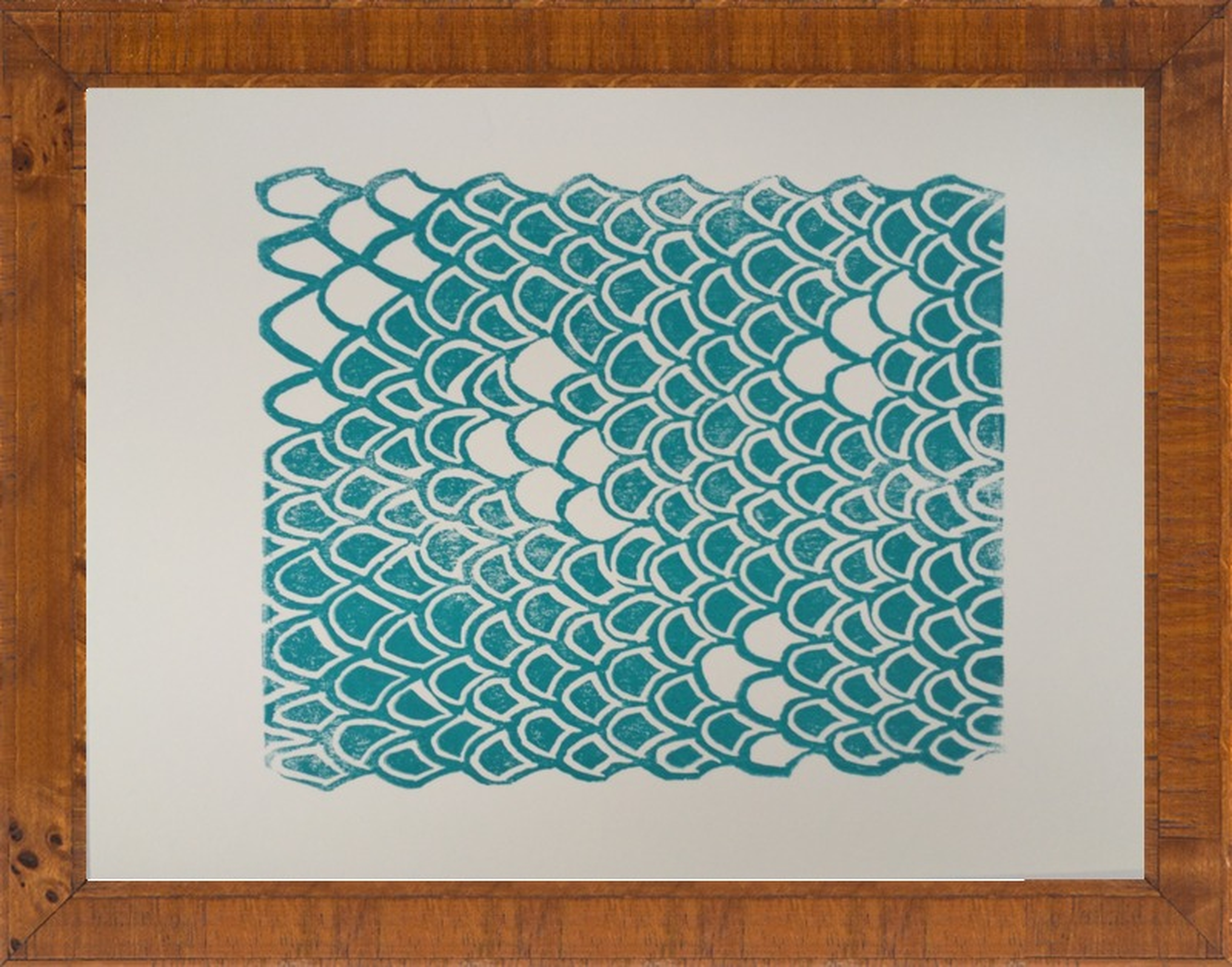 Blue Waves by Stacy Rajab for Artfully Walls - Artfully Walls