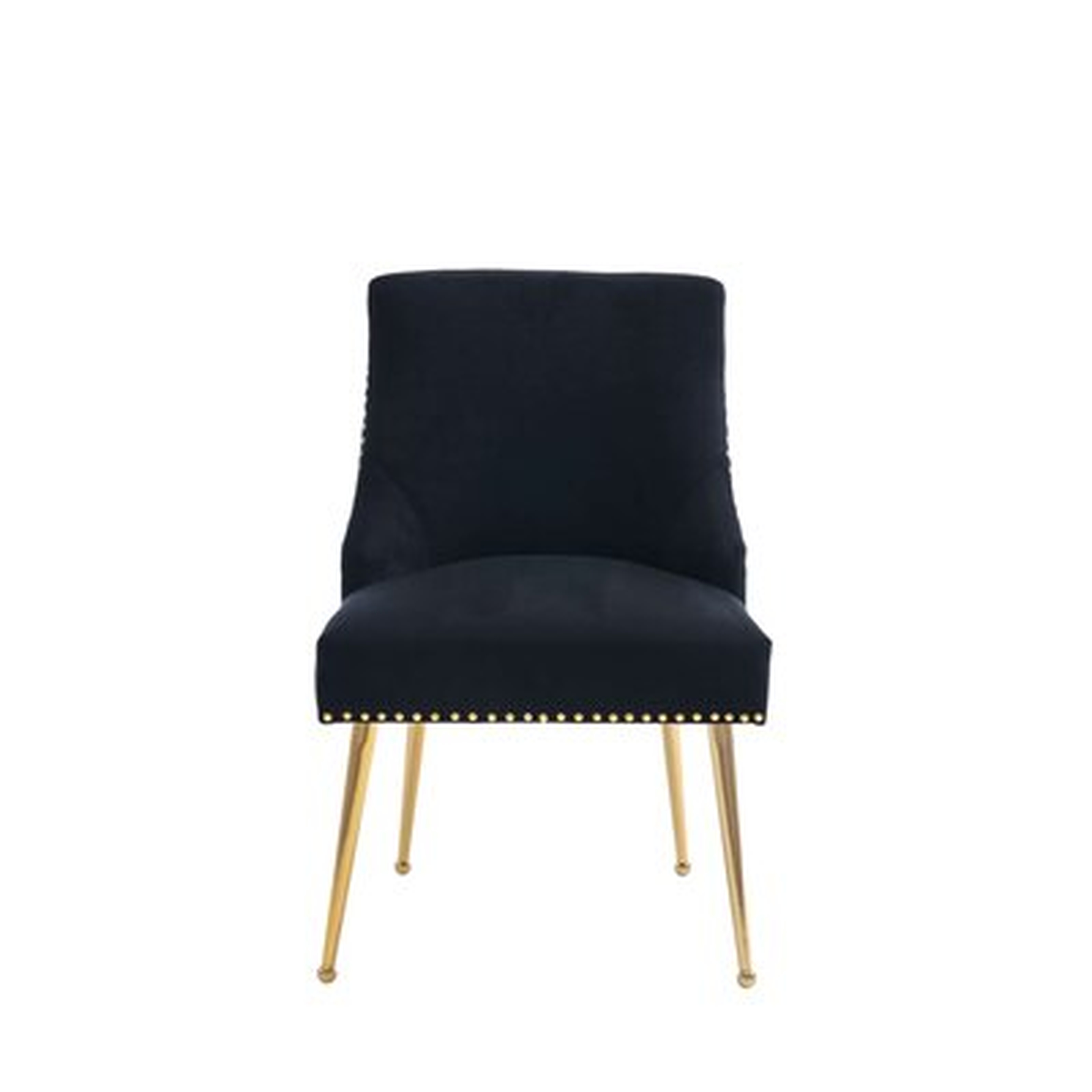 Velvet Upholstered Dining Chair - Wayfair