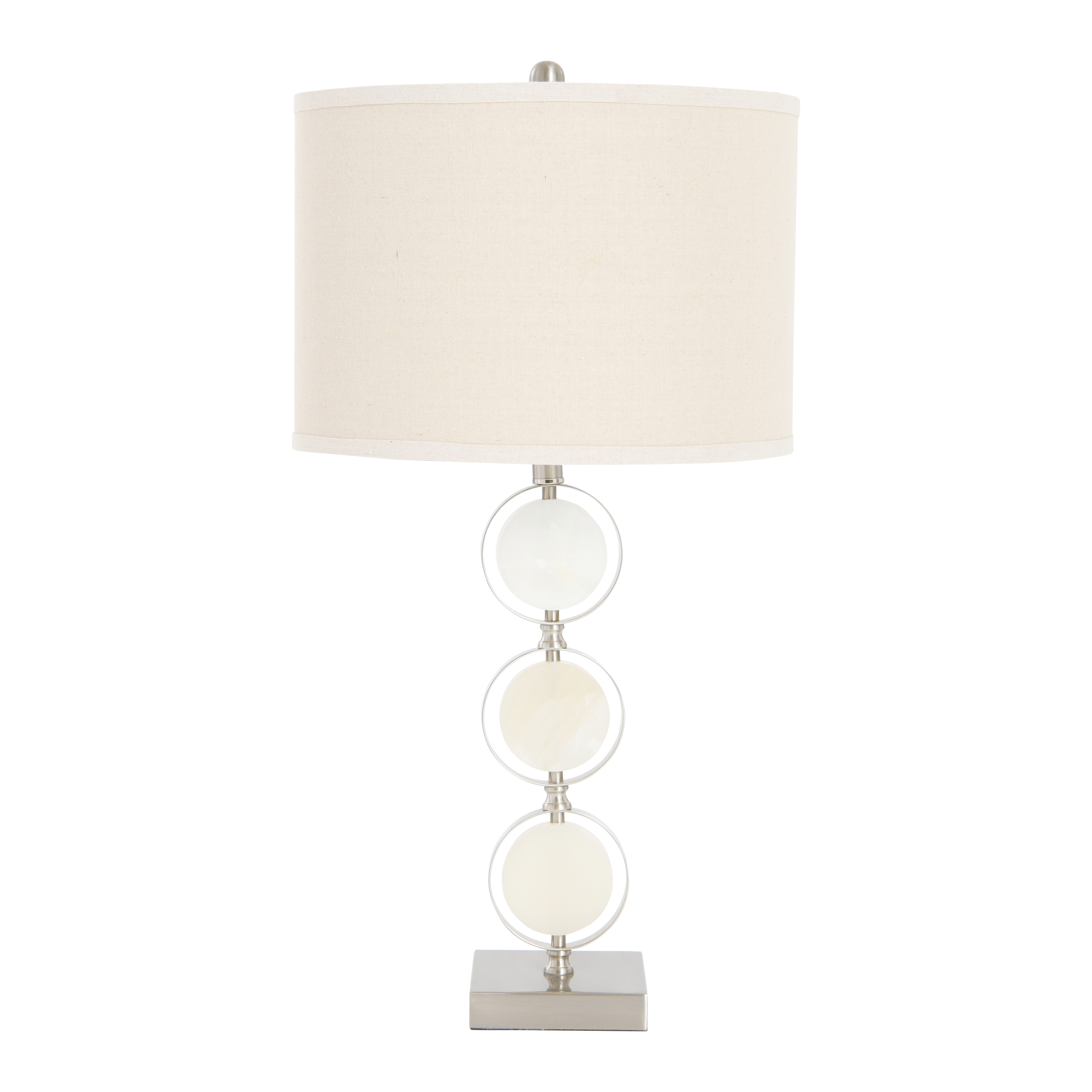 Marble & Metal Table Lamp - Creative Co-Op