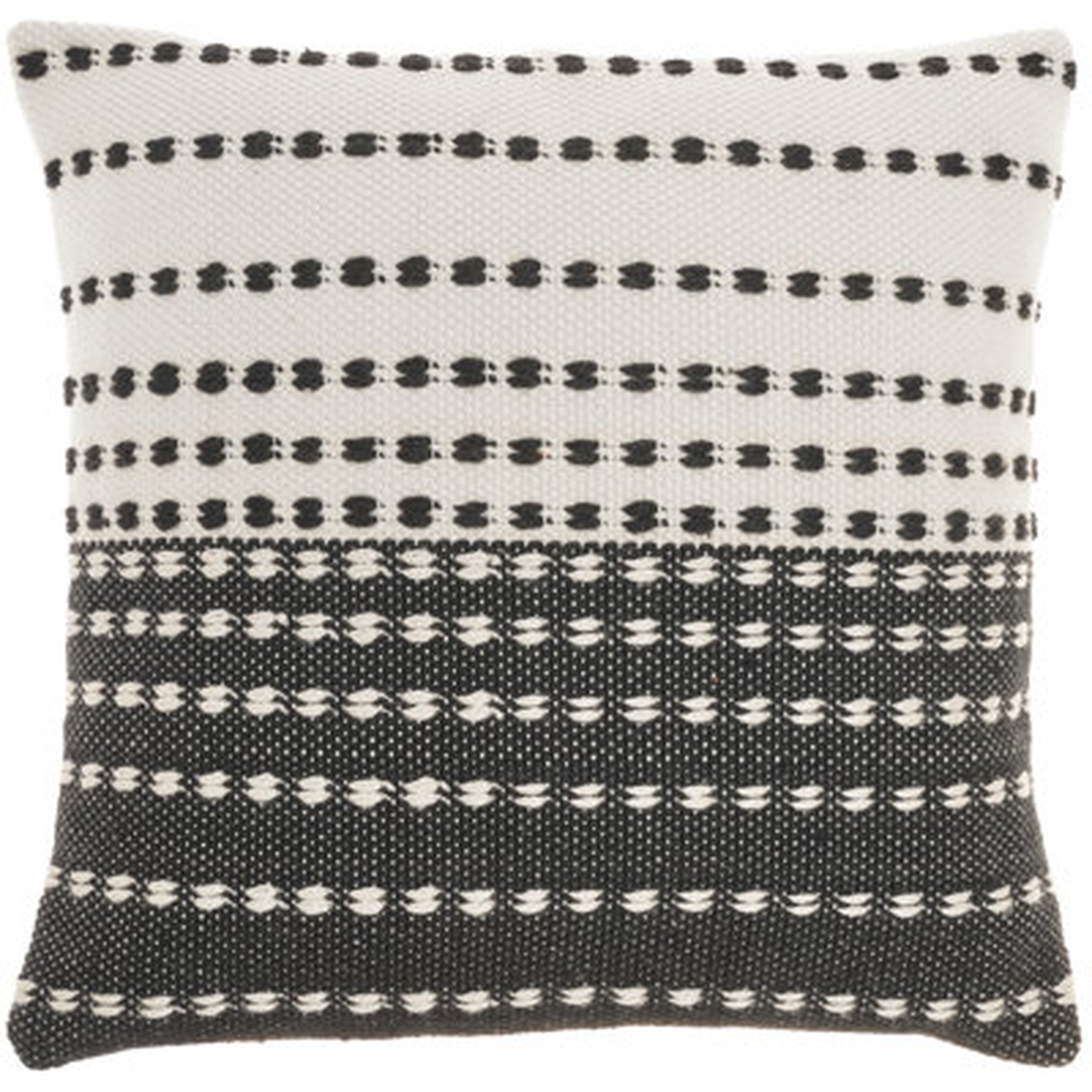 Outdoor Pillows Indoor/Outdoor Woven And Stitched Throw Pillows - Wayfair
