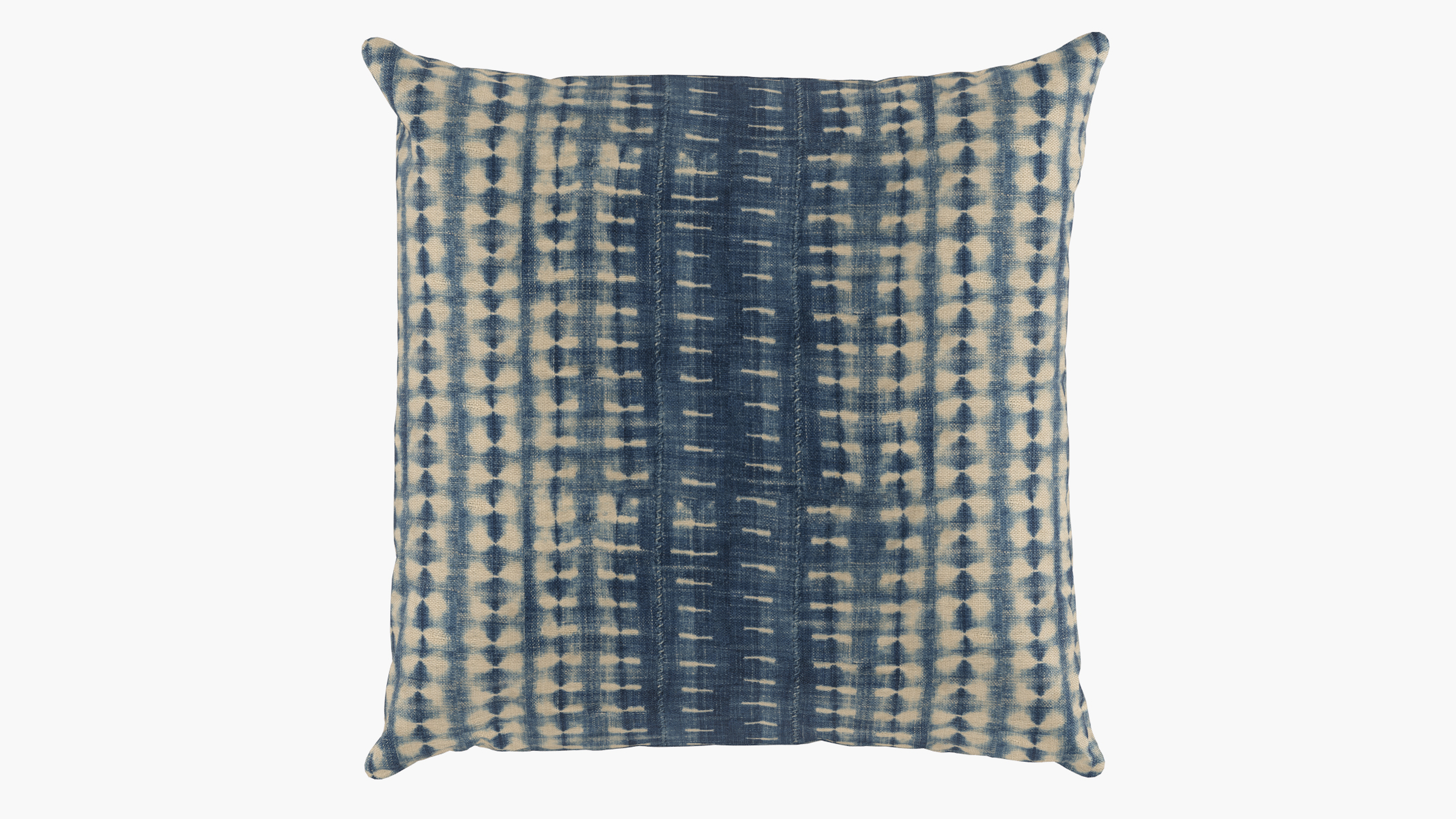 Outdoor Throw Pillow, Shibori, 20" x 20" - The Inside