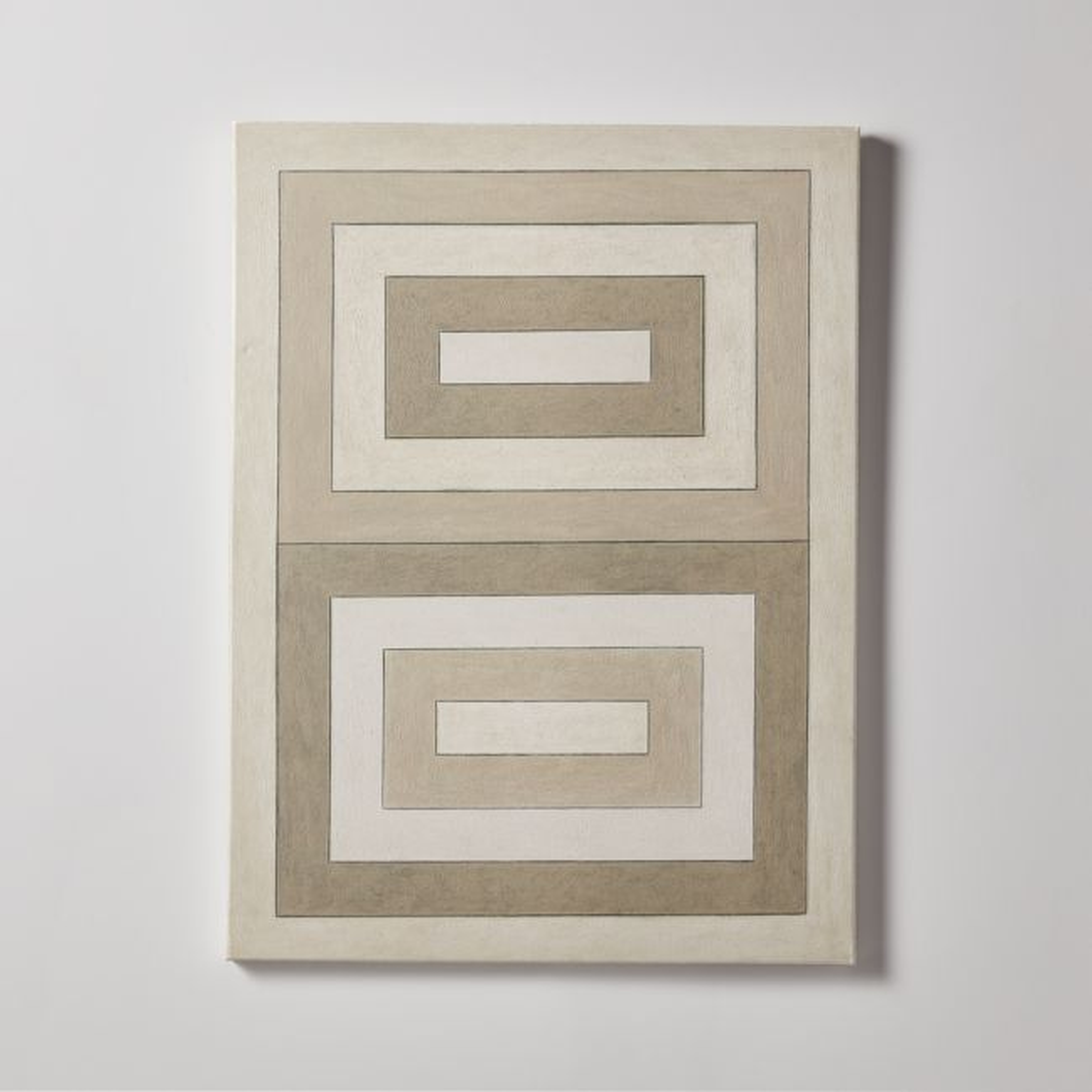 'Neutral Zone' Painting Reproduction by Kim Frances 30''x40'' - CB2