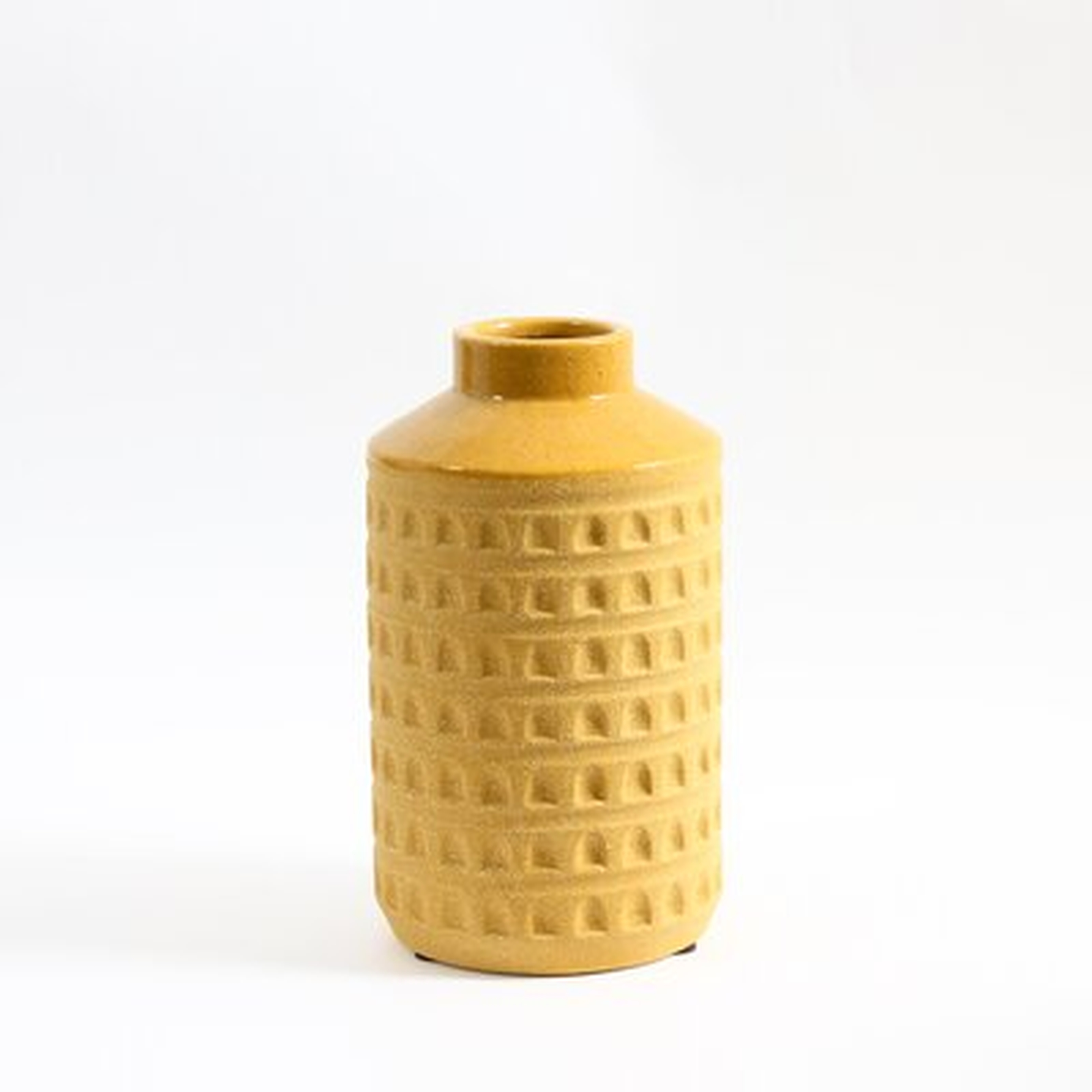 Yellow Ceramic Table Vase - Wayfair