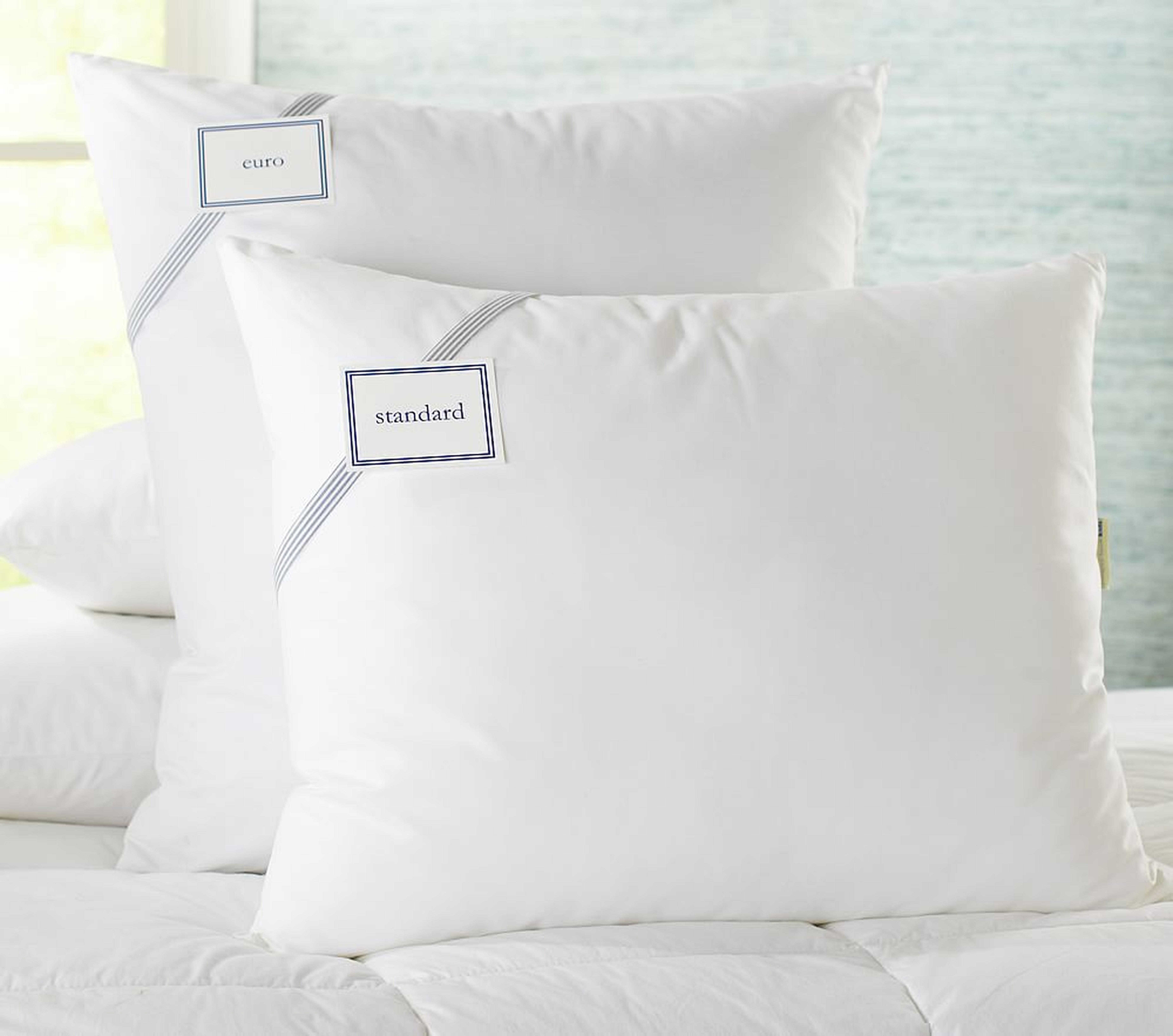 Essential Down-Free Standard Pillow, Set of 2 - Pottery Barn Kids