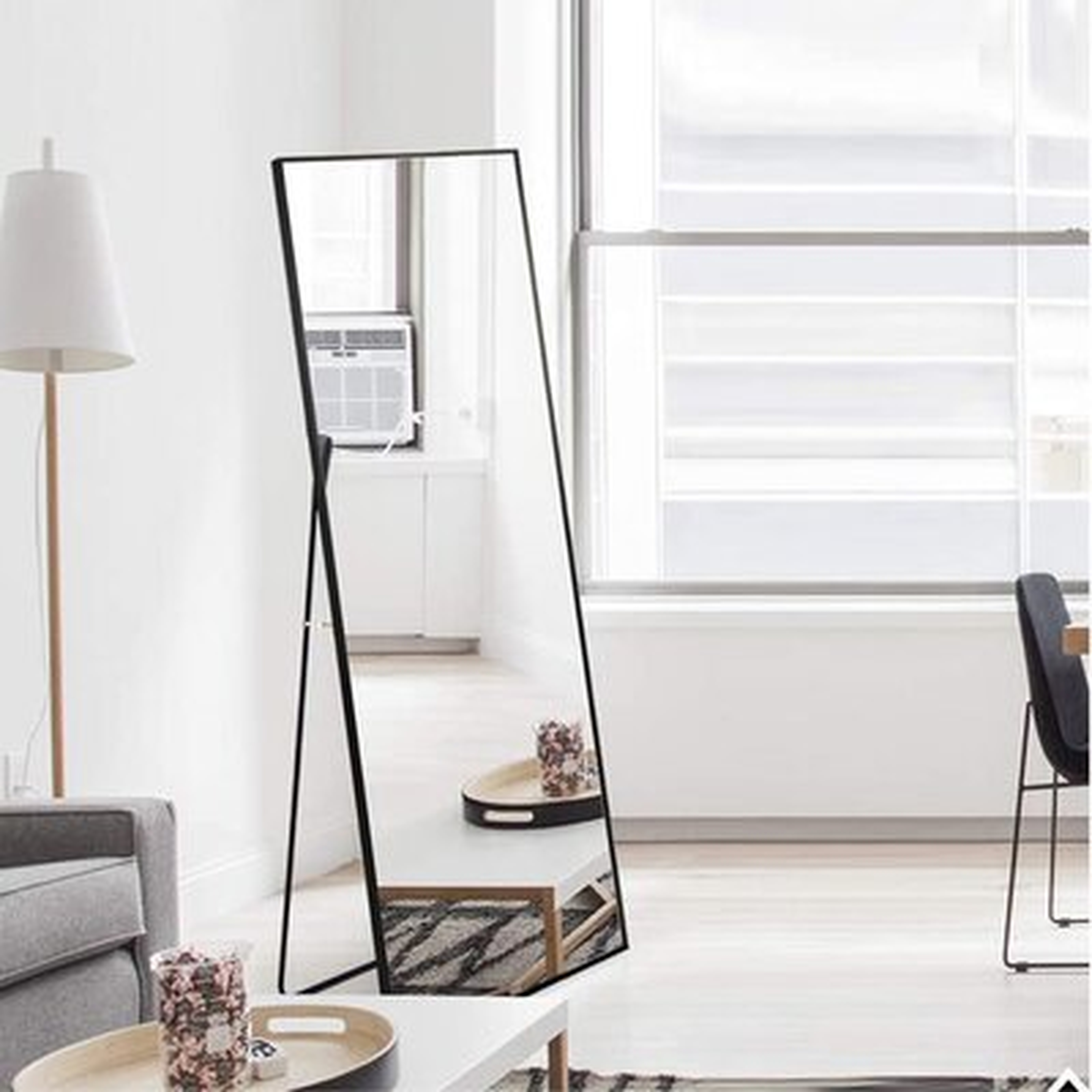 Full Length Mirror Floor Mirror Hanging Standing Or Leaning, Bedroom Mirror Wall-Mounted Mirror - Wayfair