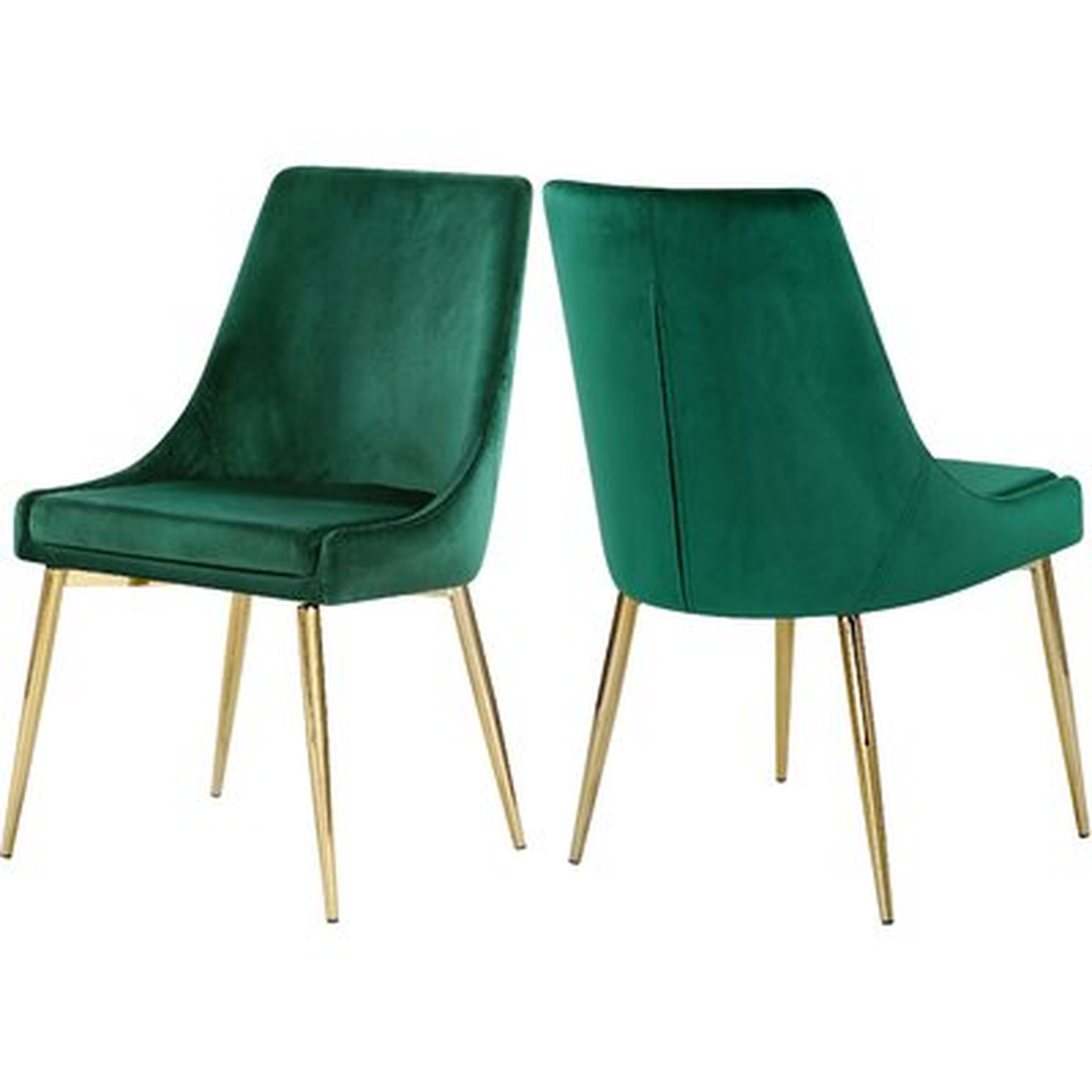 Karina Upholstered Dining Chair (set of 2) - Wayfair