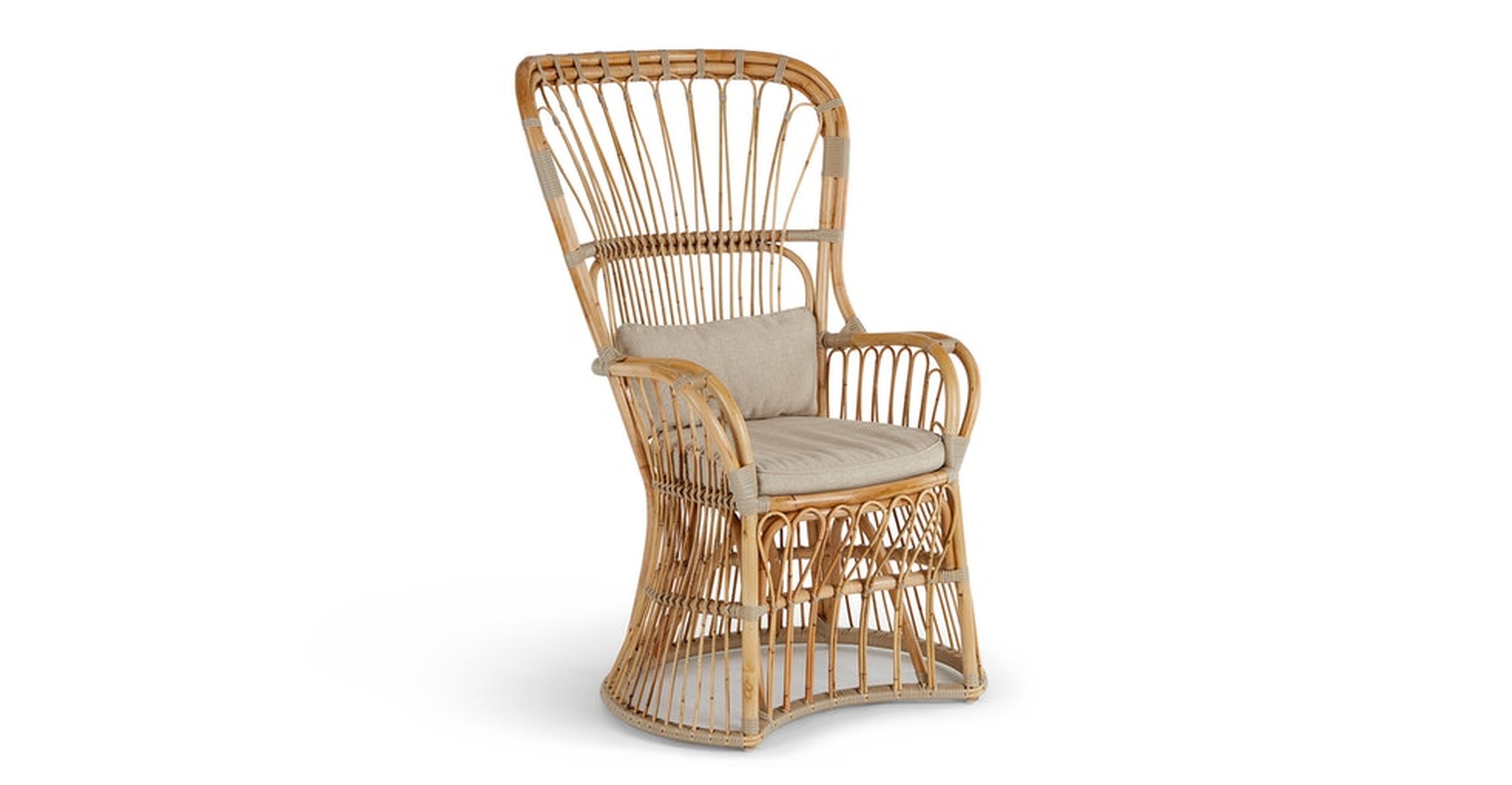 Pavon Natural Lounge Chair - Article