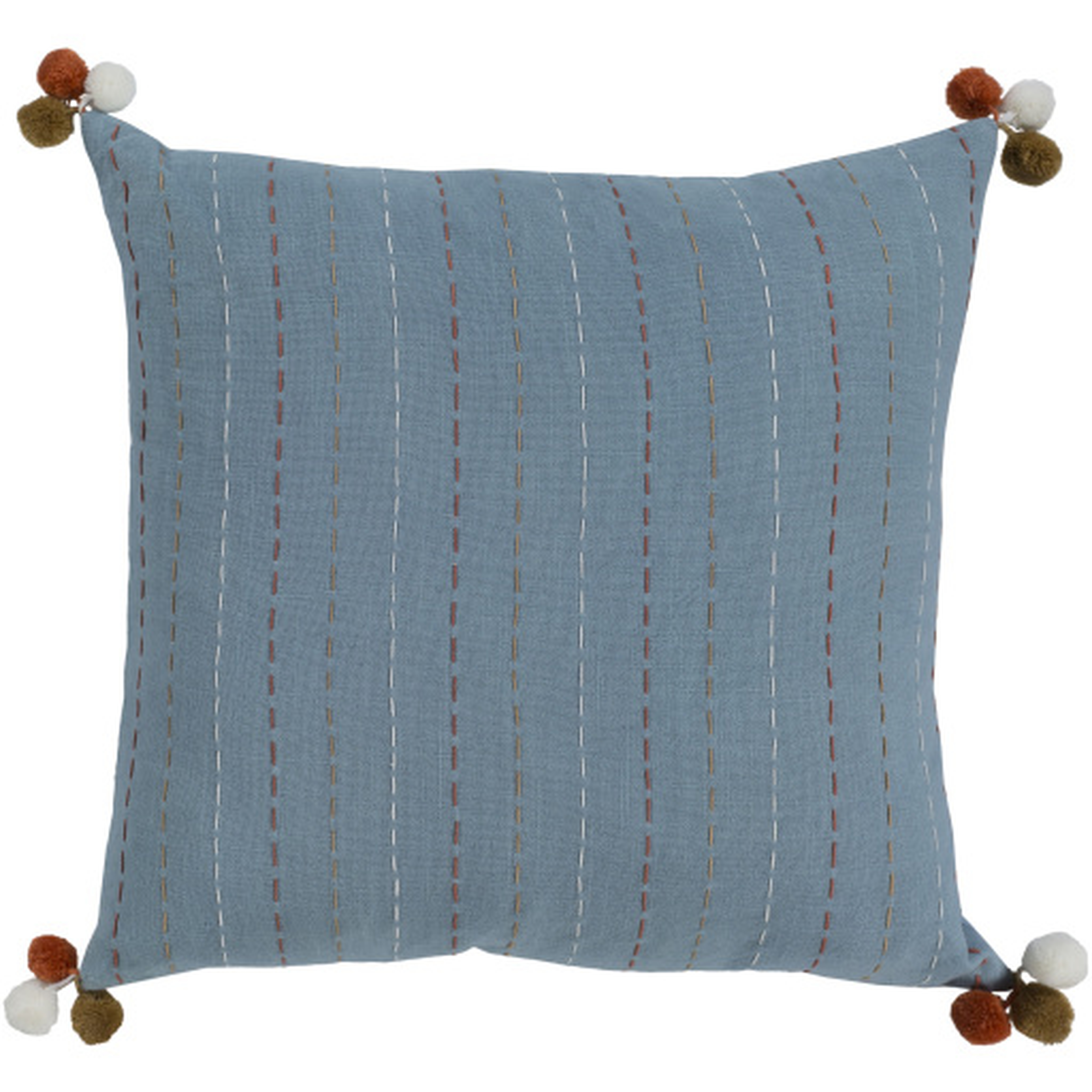 Dhaka DH-003 20"L x 20"W Pillow Cover - Surya
