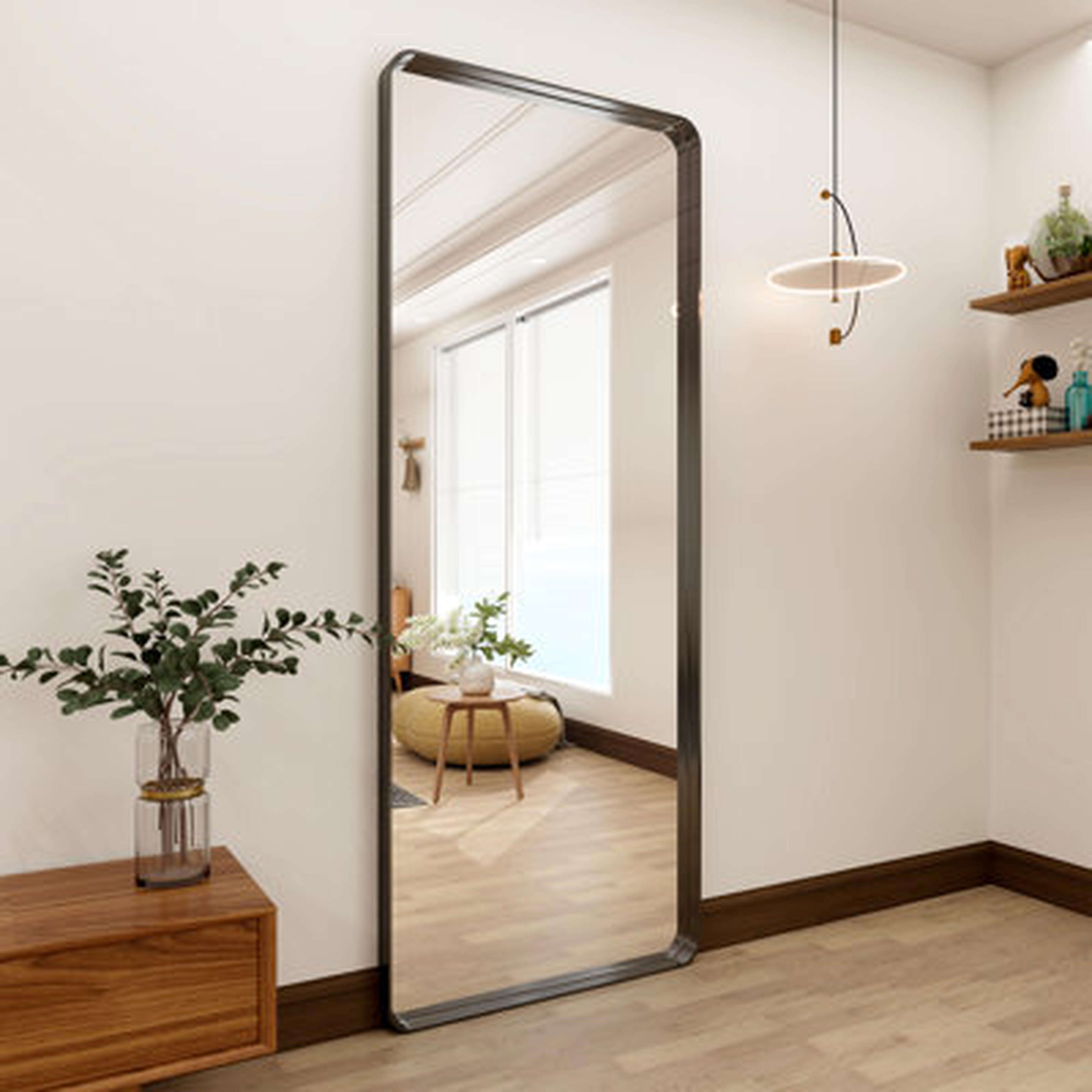Avitaj Rectangle Metal Mirror - Wayfair