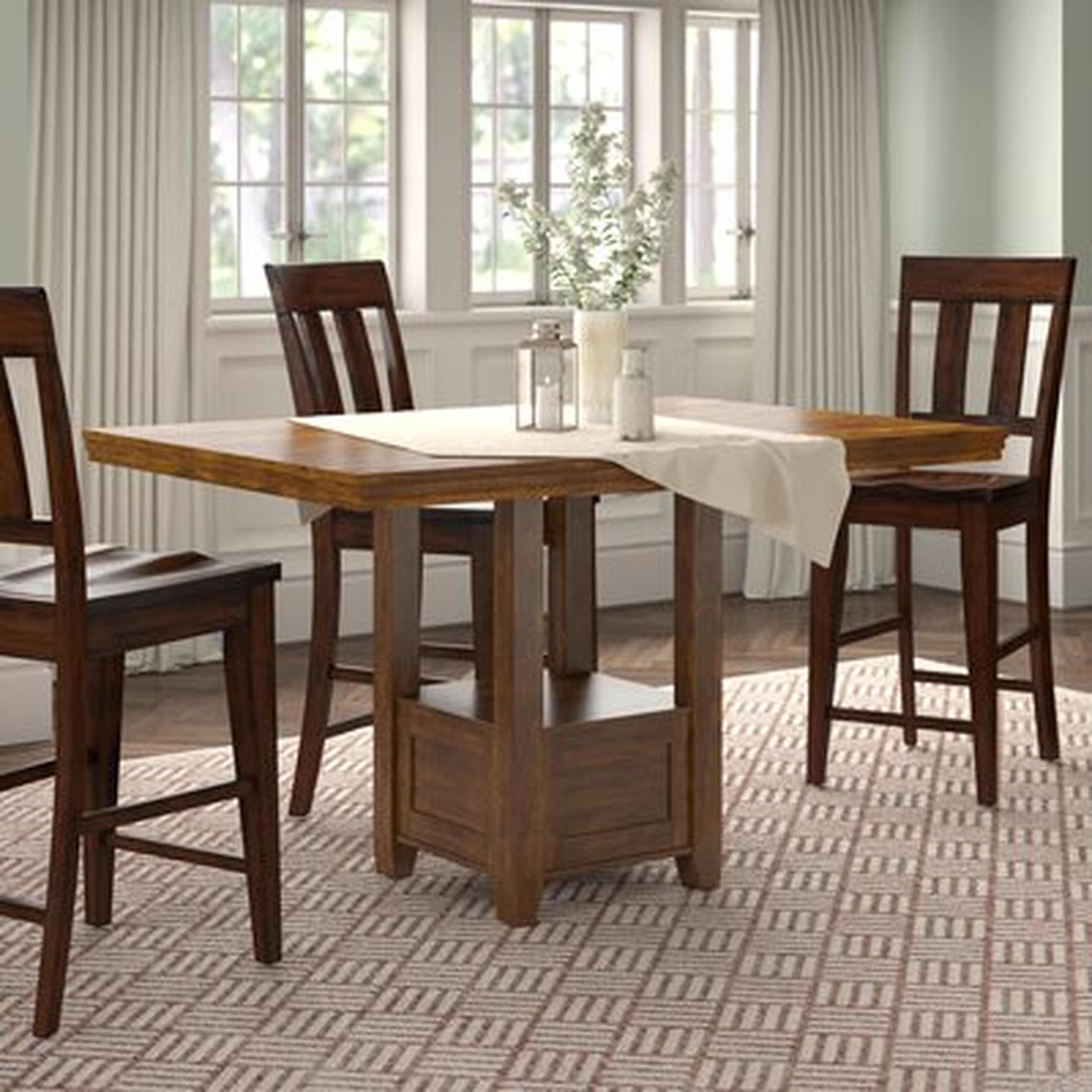 Rebecca Counter Height Extendable Dining Table - Wayfair