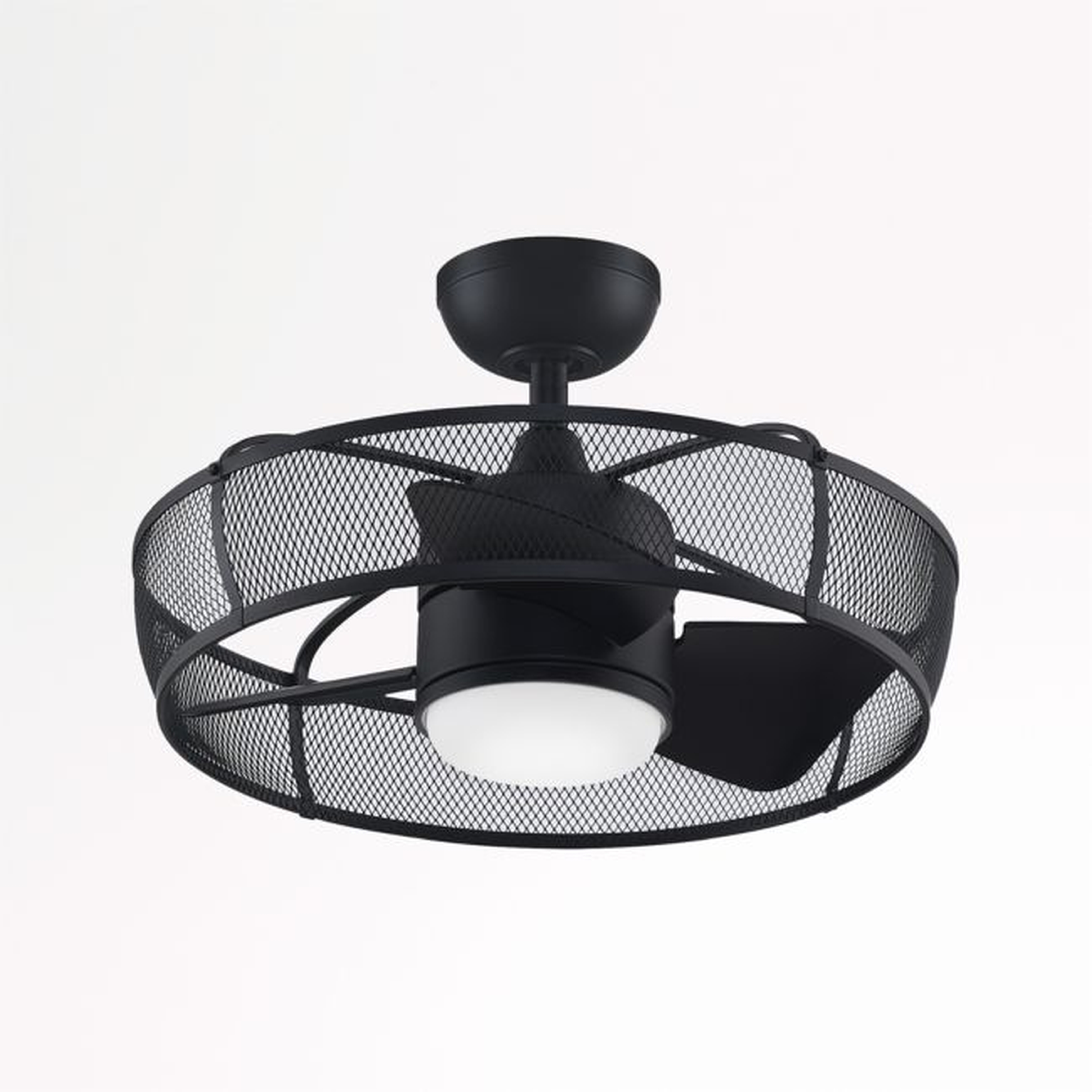 Fanimation Henry 20 Black Indoor/Outdoor Ceiling Fan - Crate and Barrel
